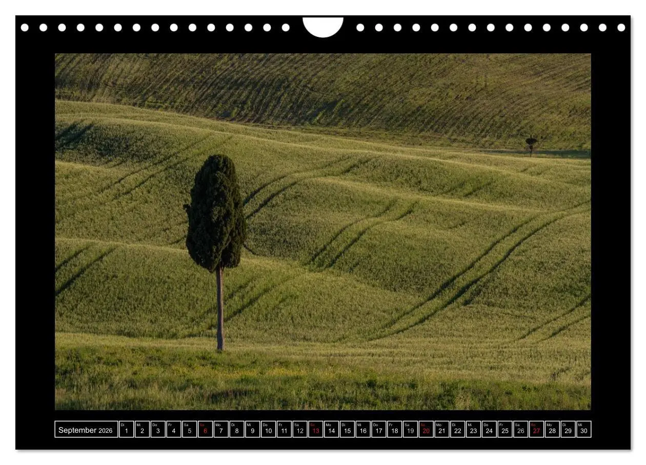 Bild: 9783516058284 | Toskana - Die Magie des Val d'Orcia (Wandkalender 2026 DIN A4...