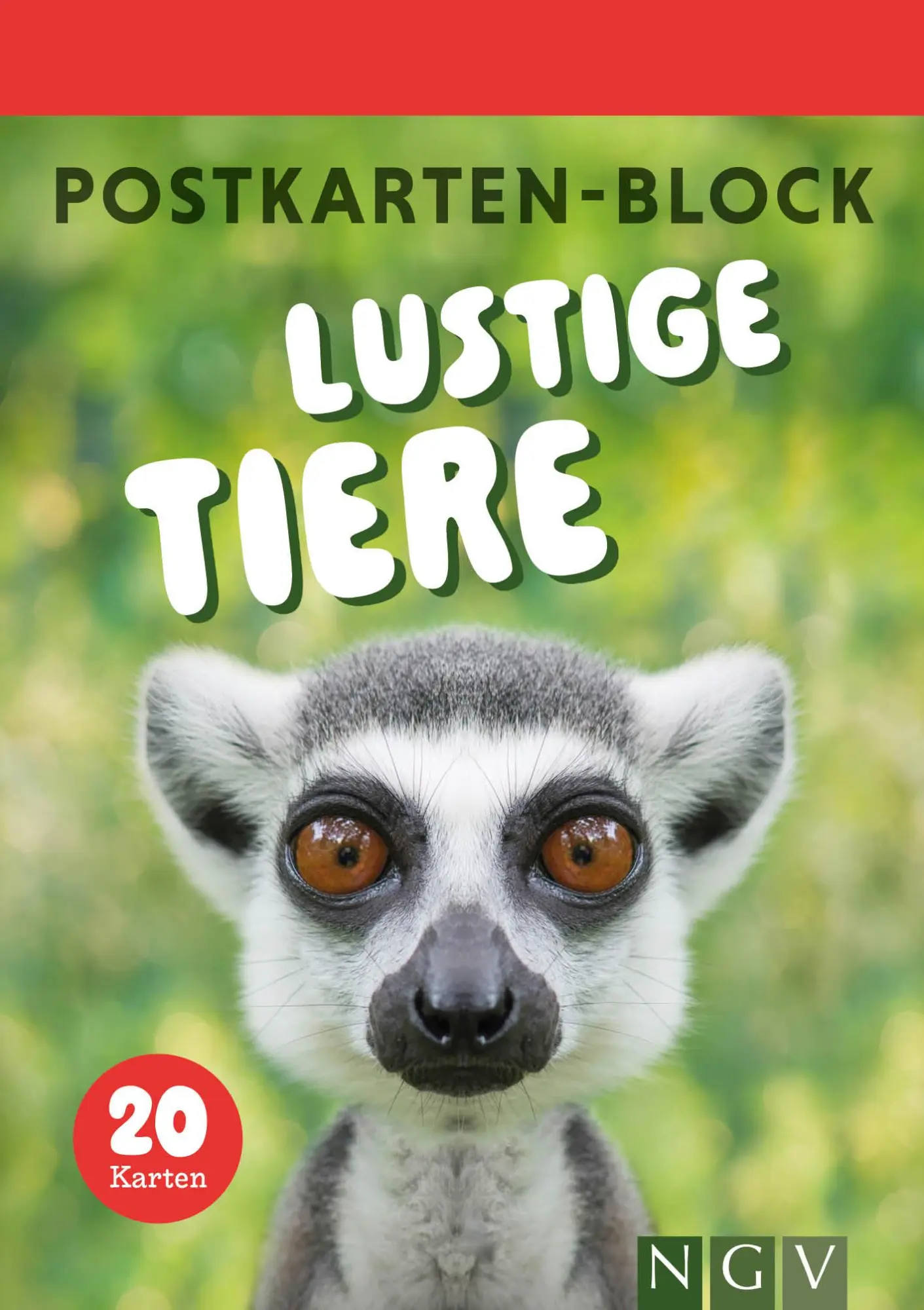 Cover: 9783625198284 | Postkartenblock Lustige Tiere | Taschenbuch | 40 S. | Deutsch | 2025