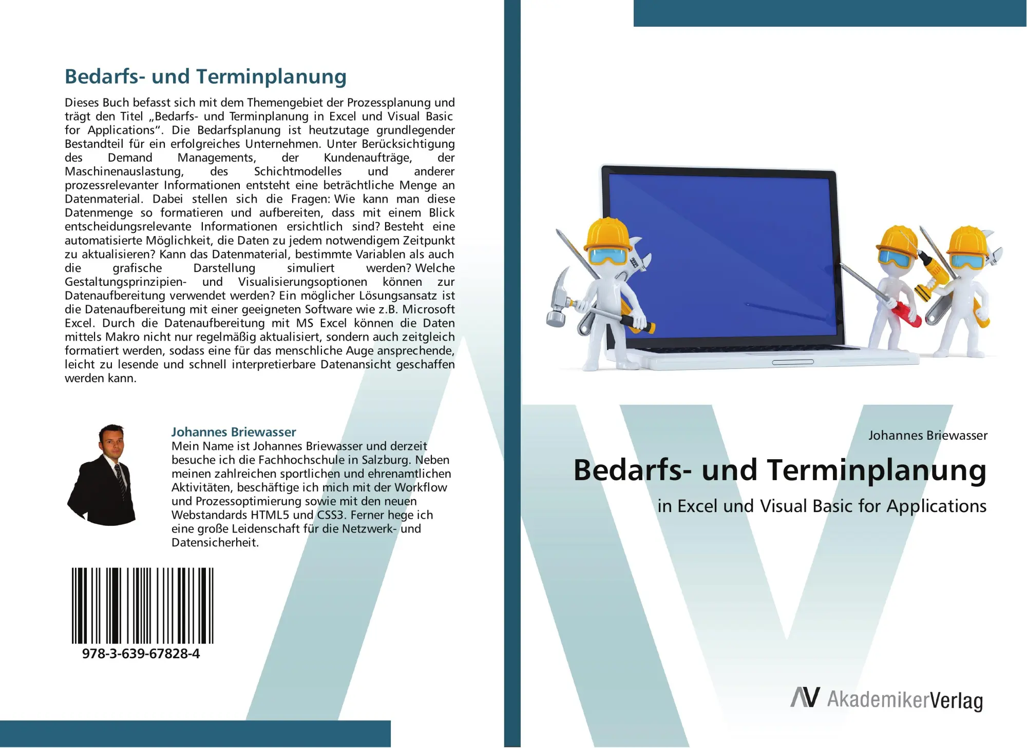 Cover: 9783639678284 | Bedarfs- und Terminplanung | Johannes Briewasser | Taschenbuch | 88 S.