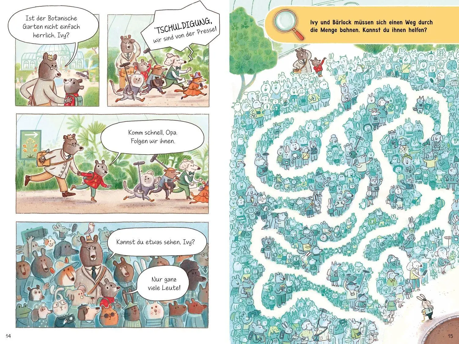Bild: 9783751208284 | Ivy und Bärlock Holmes. Fall 1: Die rätselhafte Blume | Litten | Buch