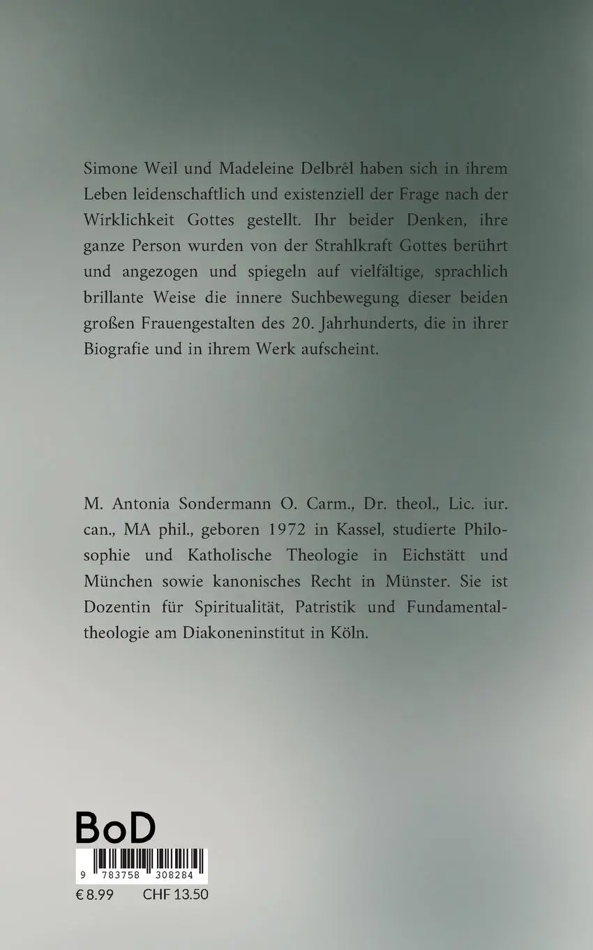 Rückseite: 9783758308284 | Strahlkraft Gott | M. Antonia Sondermann | Taschenbuch | Paperback