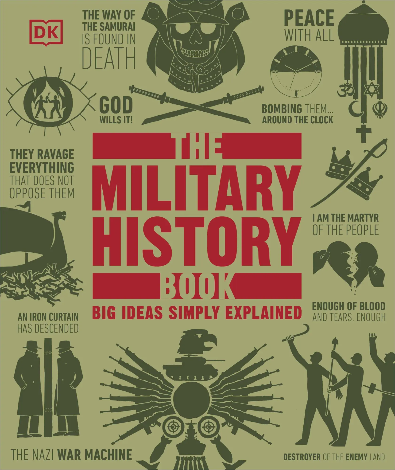 Cover: 9780744048384 | The Military History Book | Dk | Buch | Einband - fest (Hardcover)