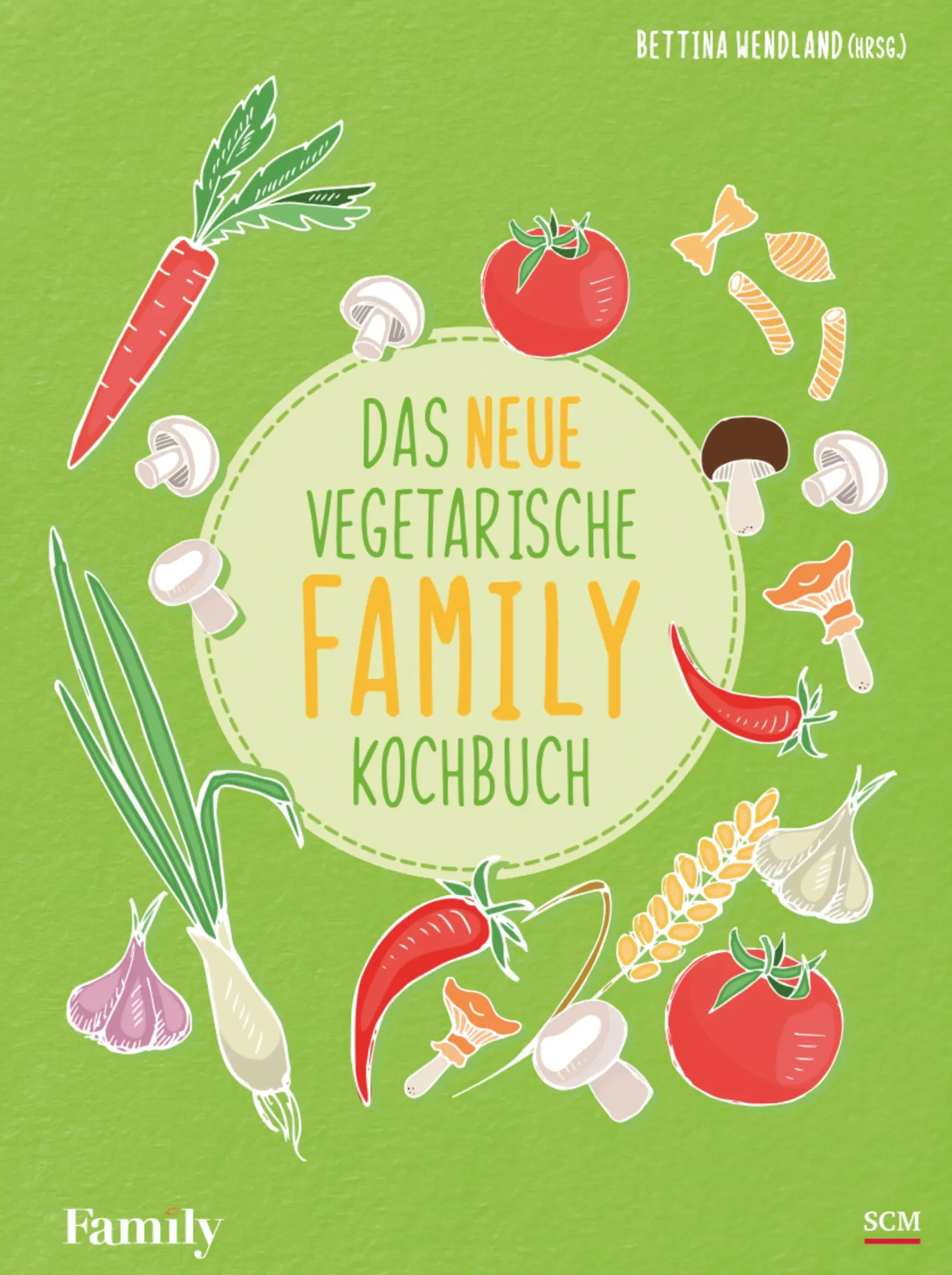 Cover: 9783789398384 | Das neue vegetarische FAMILY-Kochbuch | Bettina Wendland | Buch | 2019