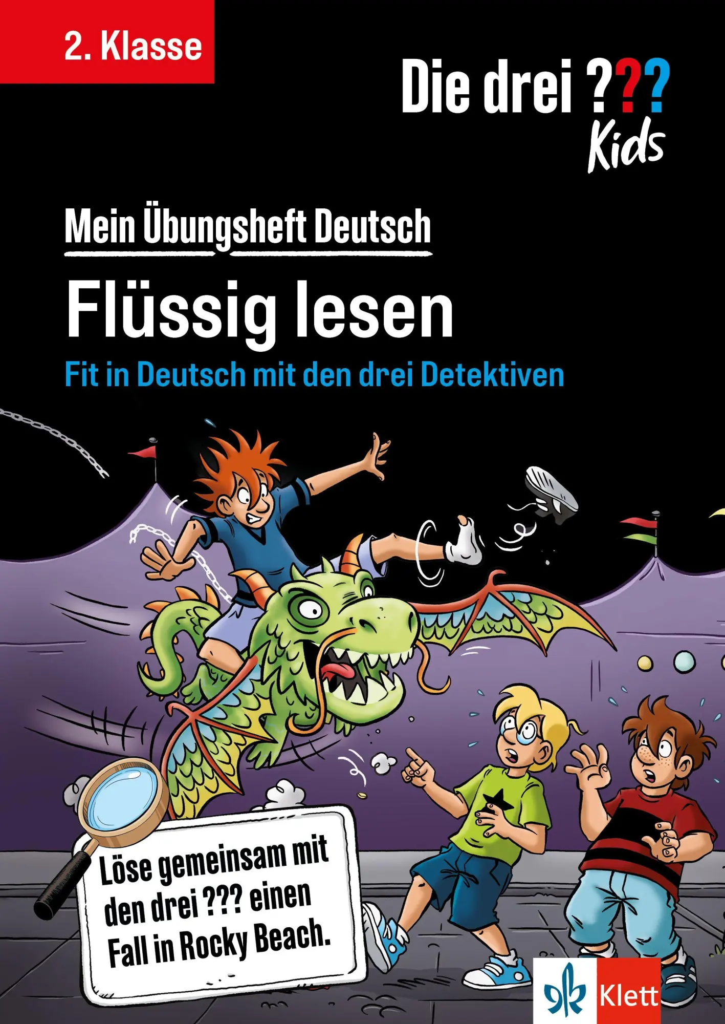 Cover: 9783129498484 | Die drei ??? Kids: Mein Übungsheft Deutsch 2. Klasse - Flüssig lesen