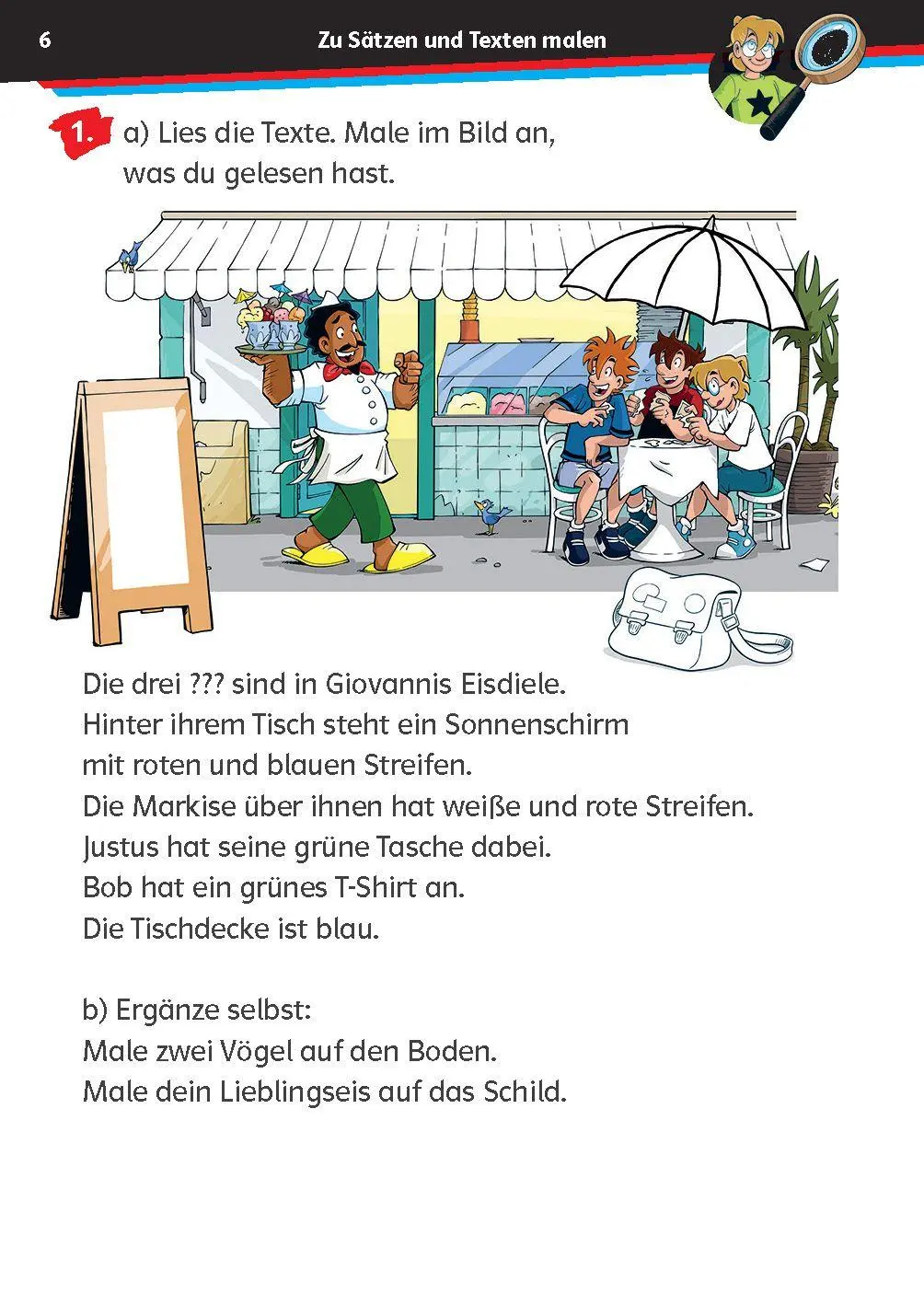 Bild: 9783129498484 | Die drei ??? Kids: Mein Übungsheft Deutsch 2. Klasse - Flüssig lesen