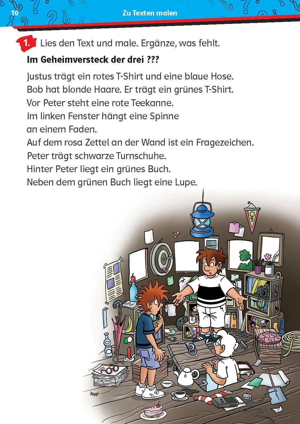 Bild: 9783129498484 | Die drei ??? Kids: Mein Übungsheft Deutsch 2. Klasse - Flüssig lesen