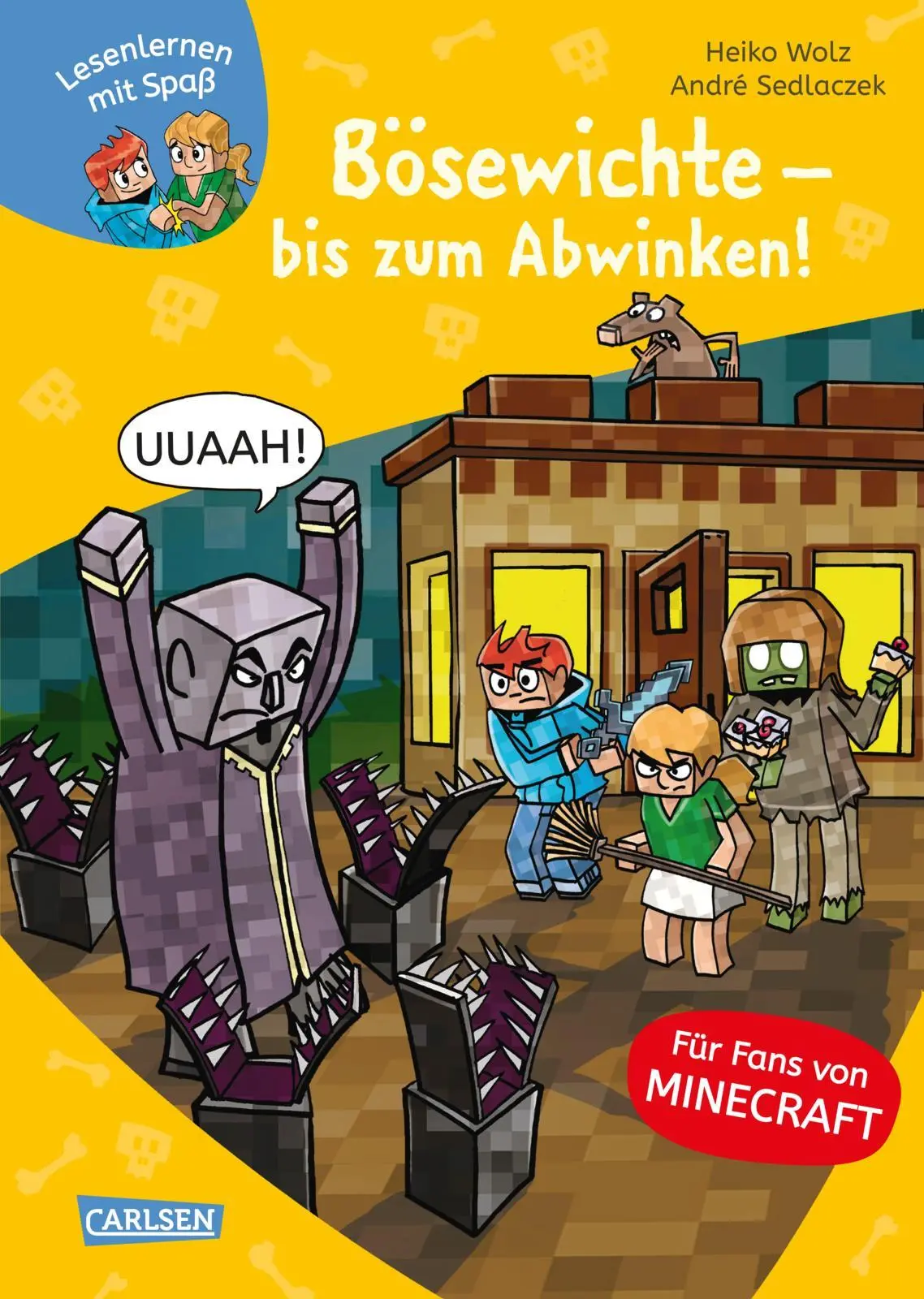 Bild: 9783551068484 | Lesenlernen mit Spaß - Minecraft 5: Bösewichte - bis zum Abwinken!