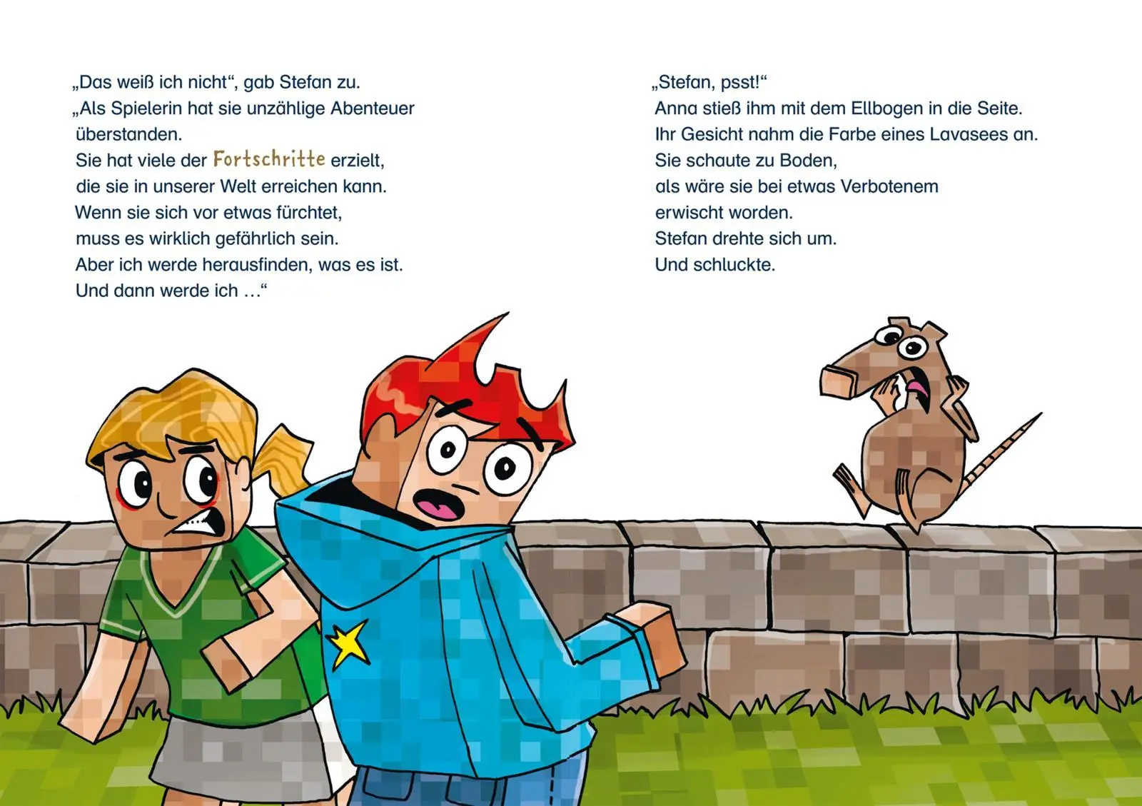 Bild: 9783551068484 | Lesenlernen mit Spaß - Minecraft 5: Bösewichte - bis zum Abwinken!