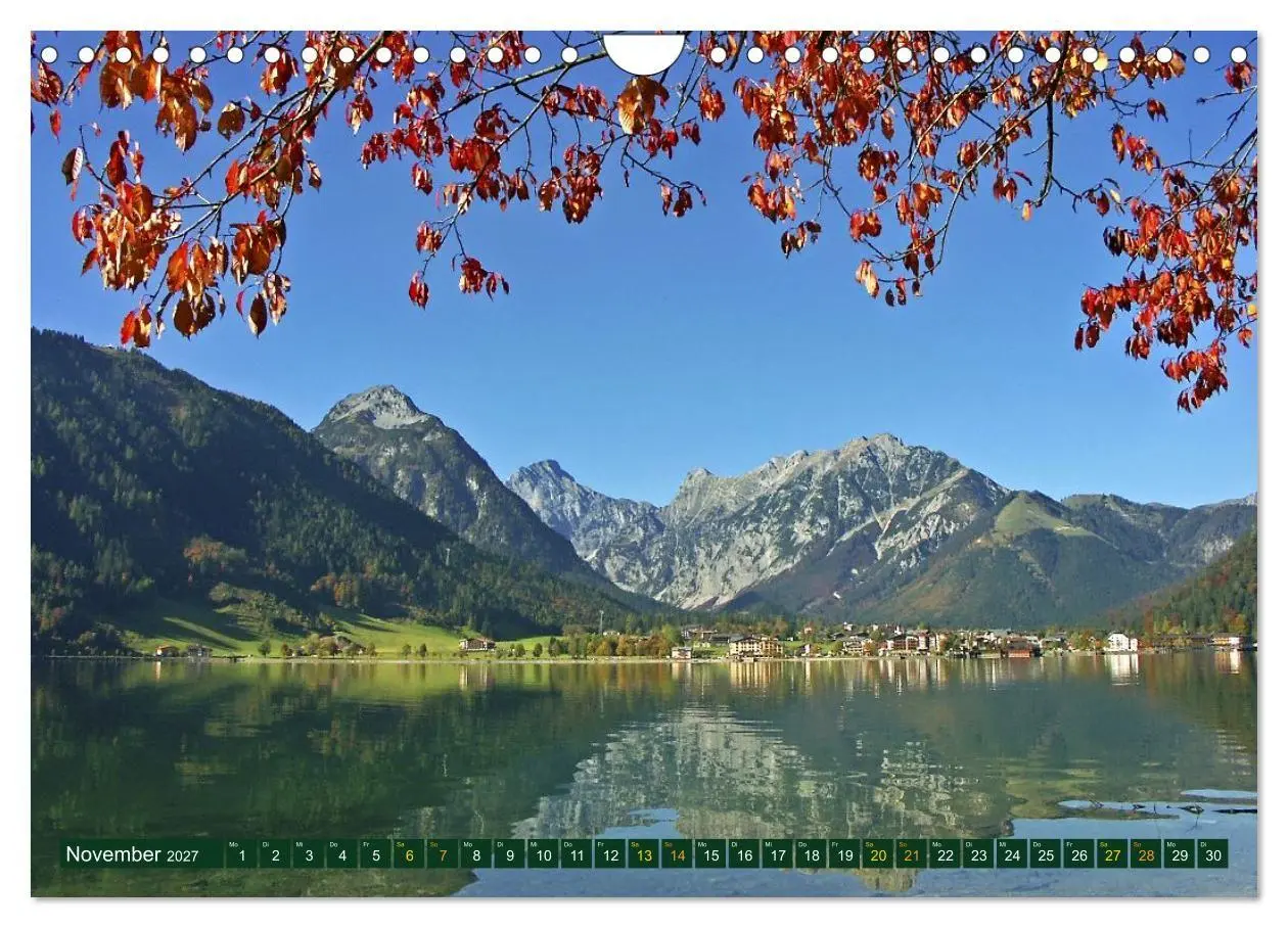 Bild: 9783594258484 | Bergseejuwel ACHENSEE - Tirol (Wandkalender 2027 DIN A4 quer),...