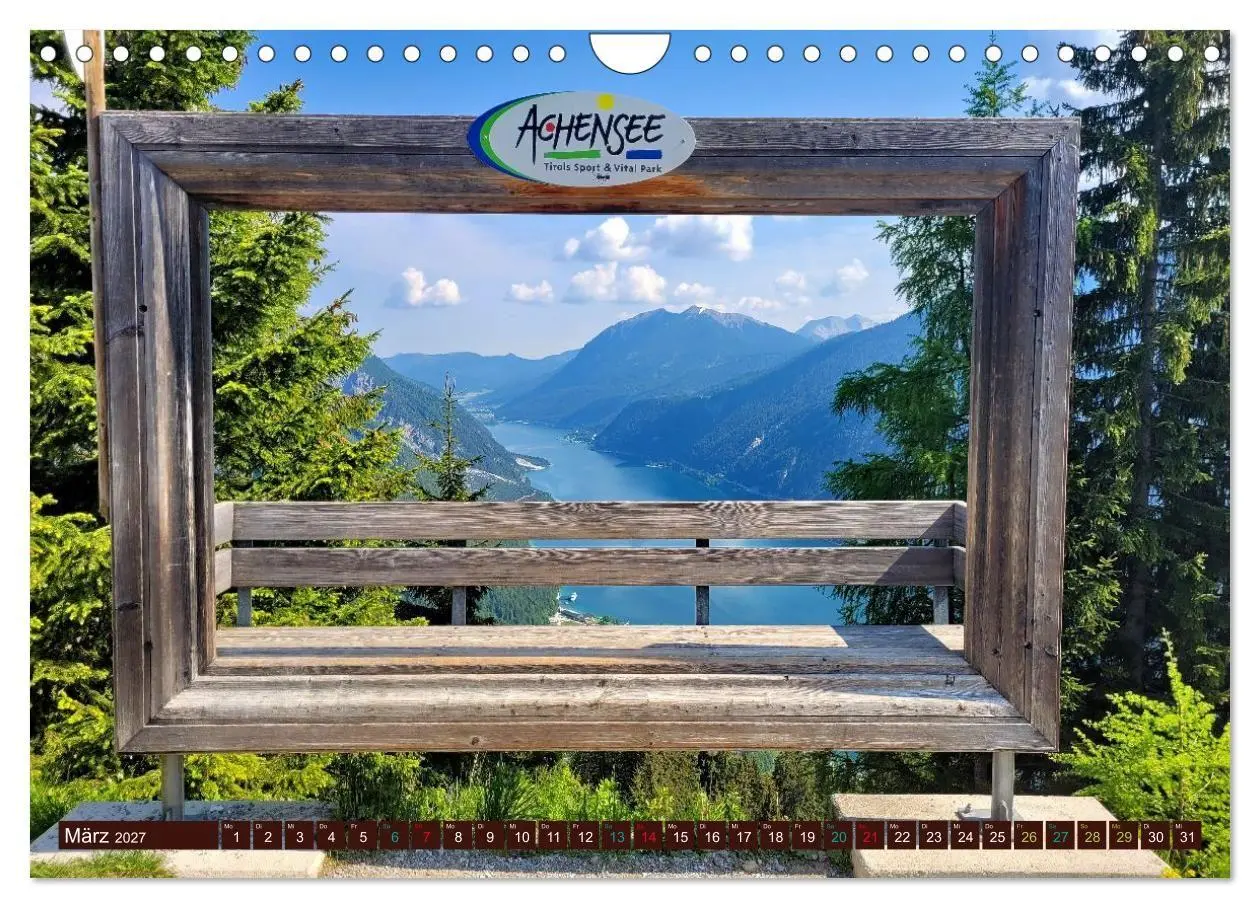 Bild: 9783594258484 | Bergseejuwel ACHENSEE - Tirol (Wandkalender 2027 DIN A4 quer),...