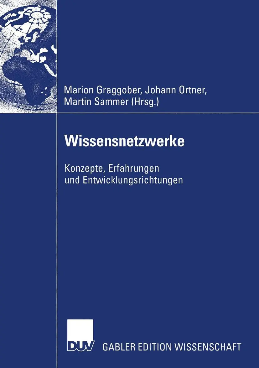 Cover: 9783824478484 | Wissensnetzwerke | Konzepte, Erfahrungen und Entwicklungsrichtungen