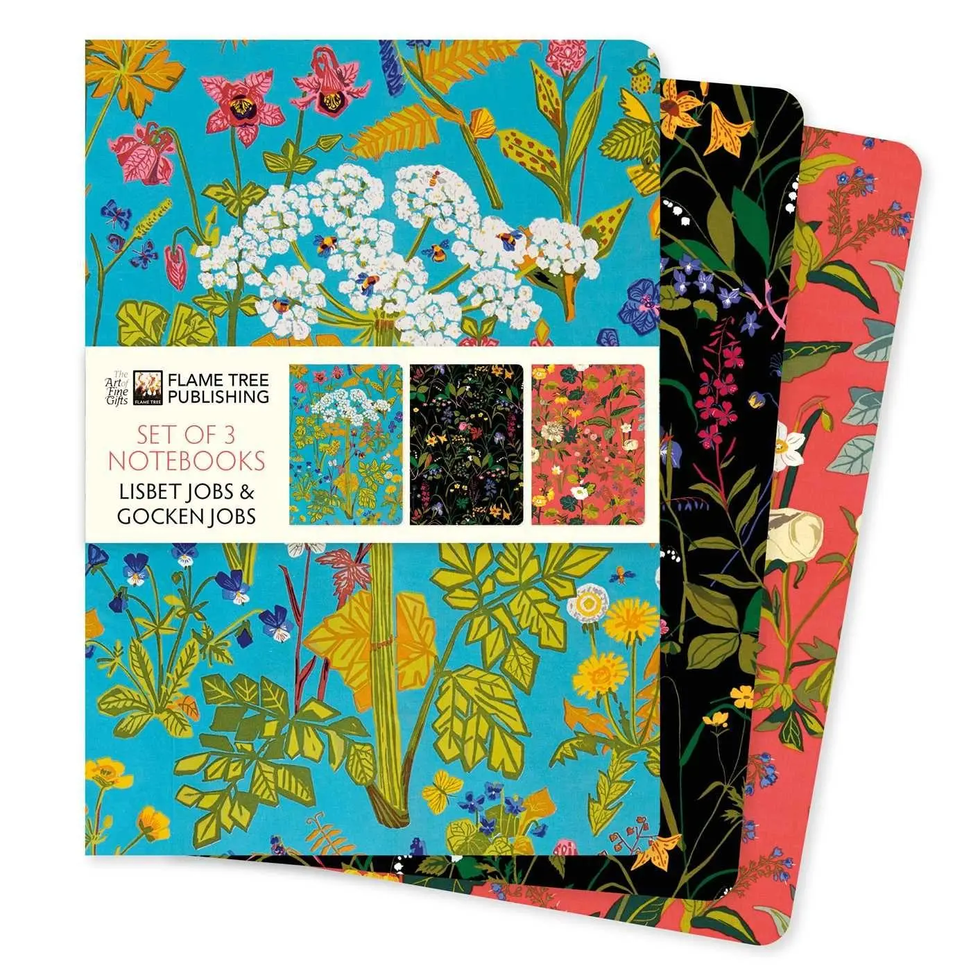 Gocken & Lisbet Jobs Set of 3 Standard Notebooks