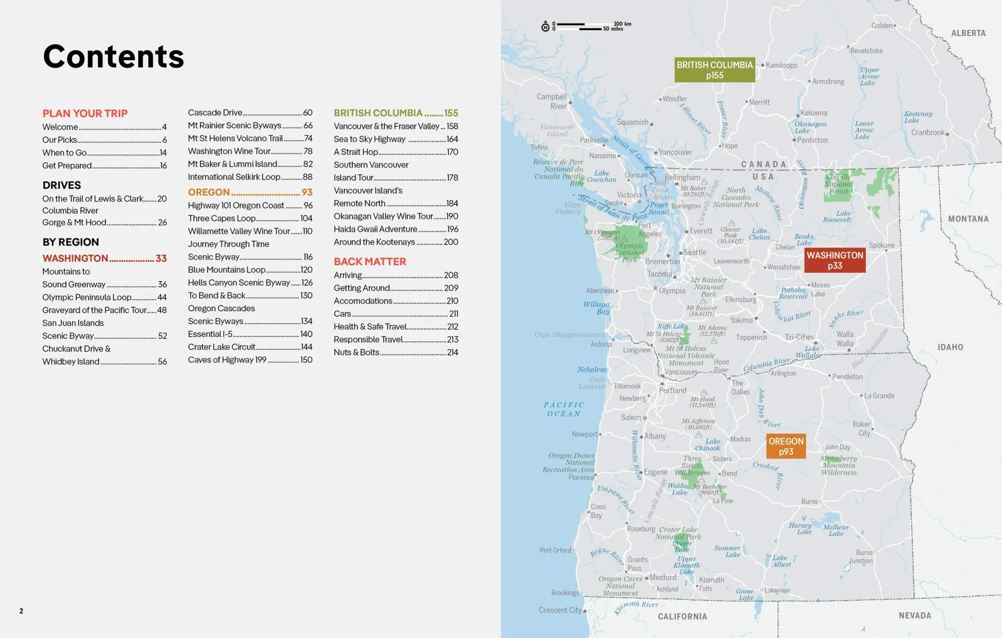 Bild: 9781838698584 | Best Road Trips Pacific Northwest | Becky Ohlsen (u. a.) | Taschenbuch