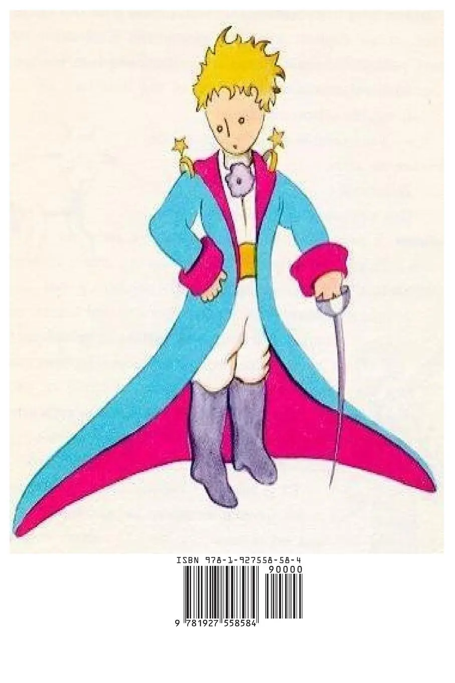 Rückseite: 9781927558584 | The Little Prince | Antoine De Saint Exupery | Taschenbuch | Englisch