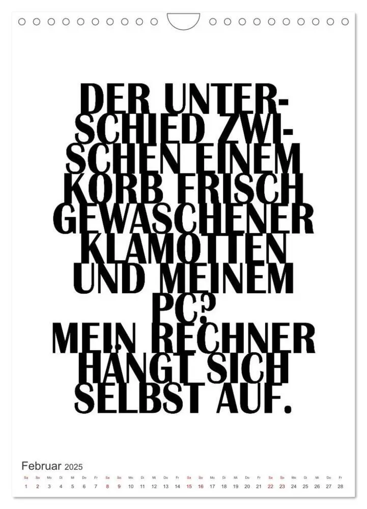 Bild: 9783435848584 | Und täglich grüßt die Hausarbeit (Wandkalender 2025 DIN A4 hoch),...