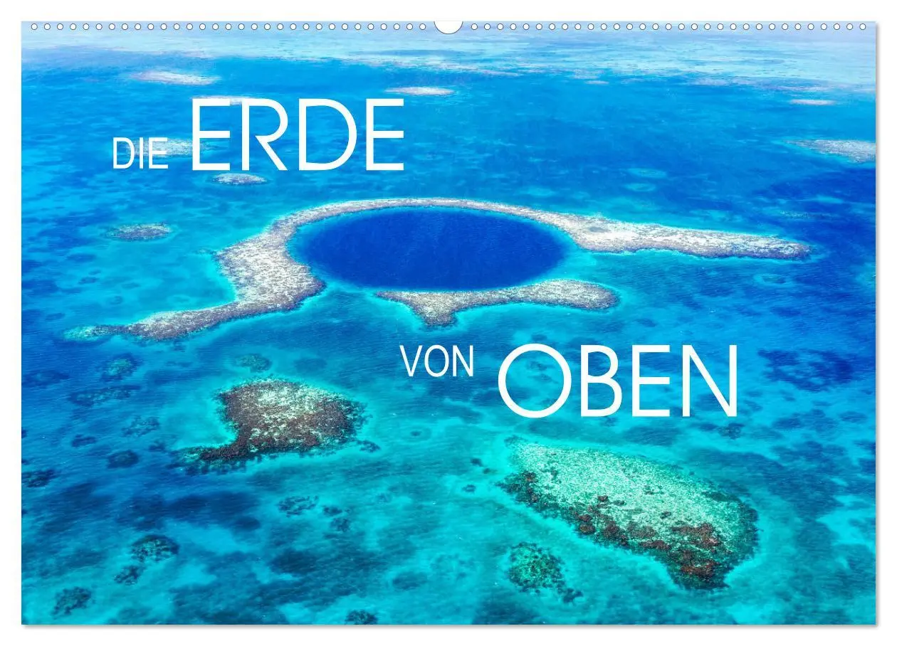 Cover: 9783457628584 | Die Erde von Oben - Earth from above (Wandkalender 2026 DIN A2...
