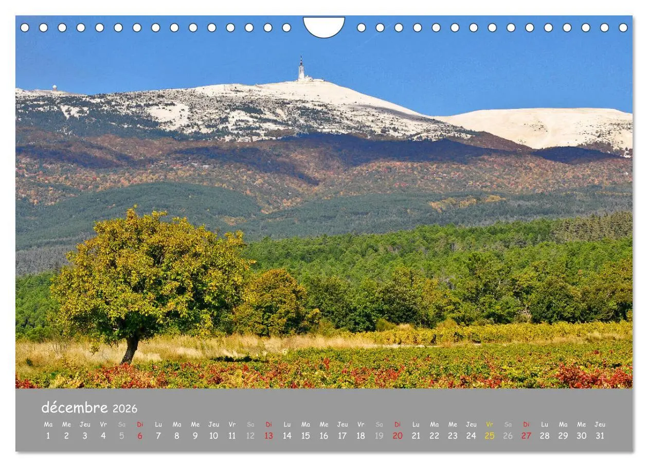 Bild: 9783516578584 | Grands sites de Provence (Calendrier mural 2026 DIN A4 vertical),...