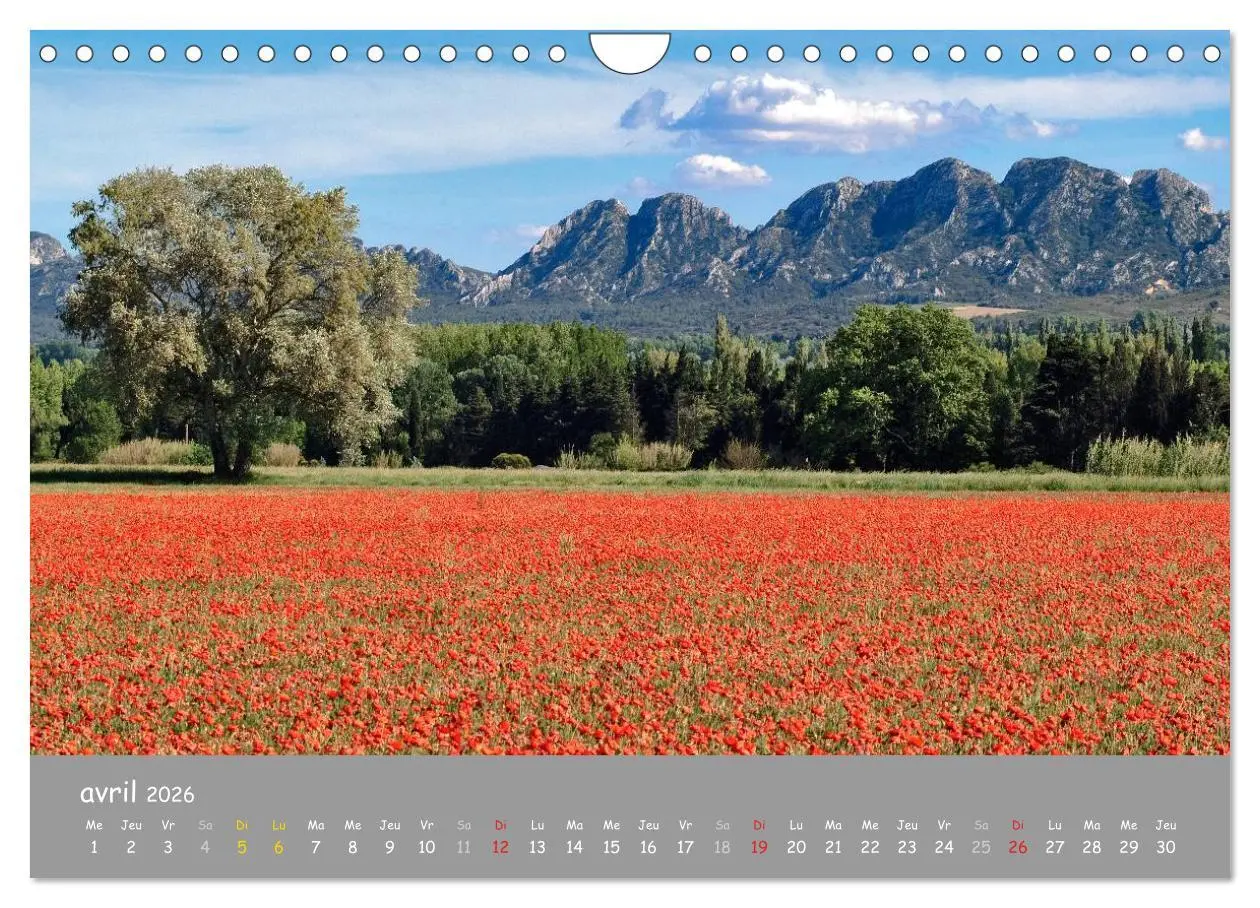 Bild: 9783516578584 | Grands sites de Provence (Calendrier mural 2026 DIN A4 vertical),...
