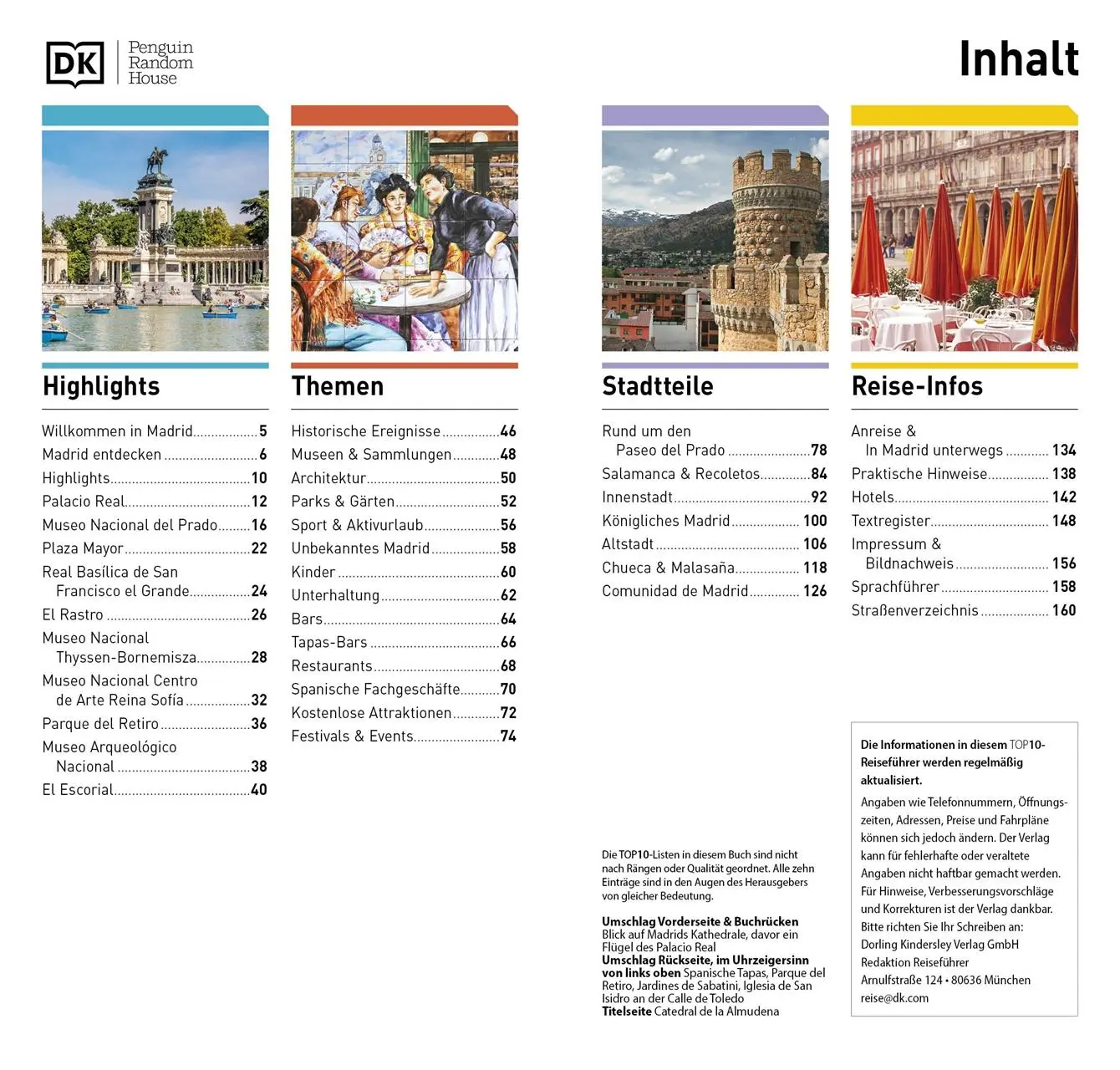Bild: 9783734208584 | TOP10 Reiseführer Madrid | DK Verlag - Reise | Taschenbuch | 160 S.