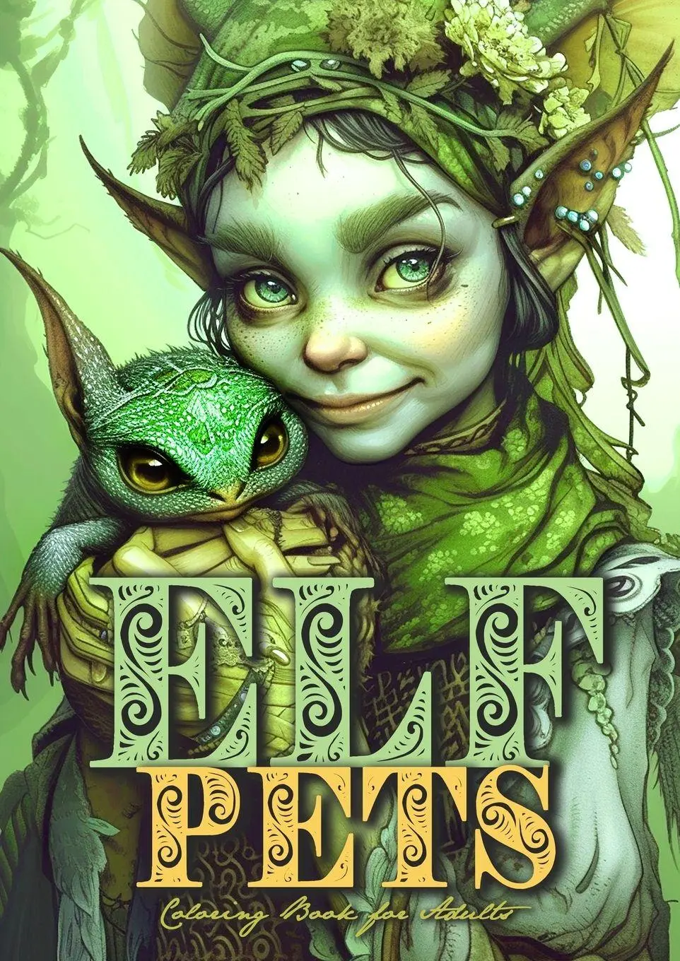 Elf Pets Coloring Book for Adults - Monsoon Publishing Kartoniert (TB)