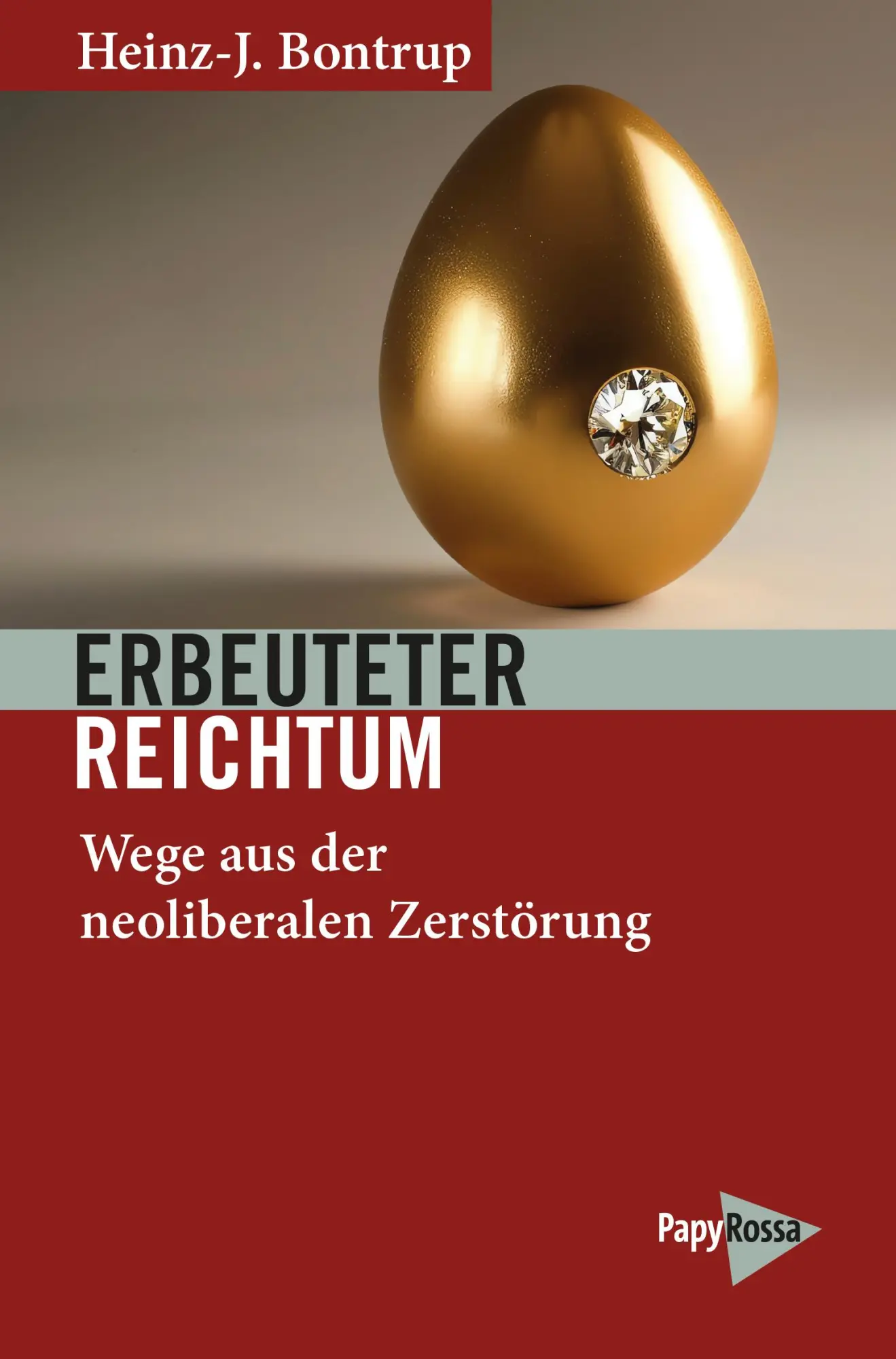 Cover: 9783894388584 | Erbeuteter Reichtum | Wege aus der neoliberalen Zerstörung | Bontrup