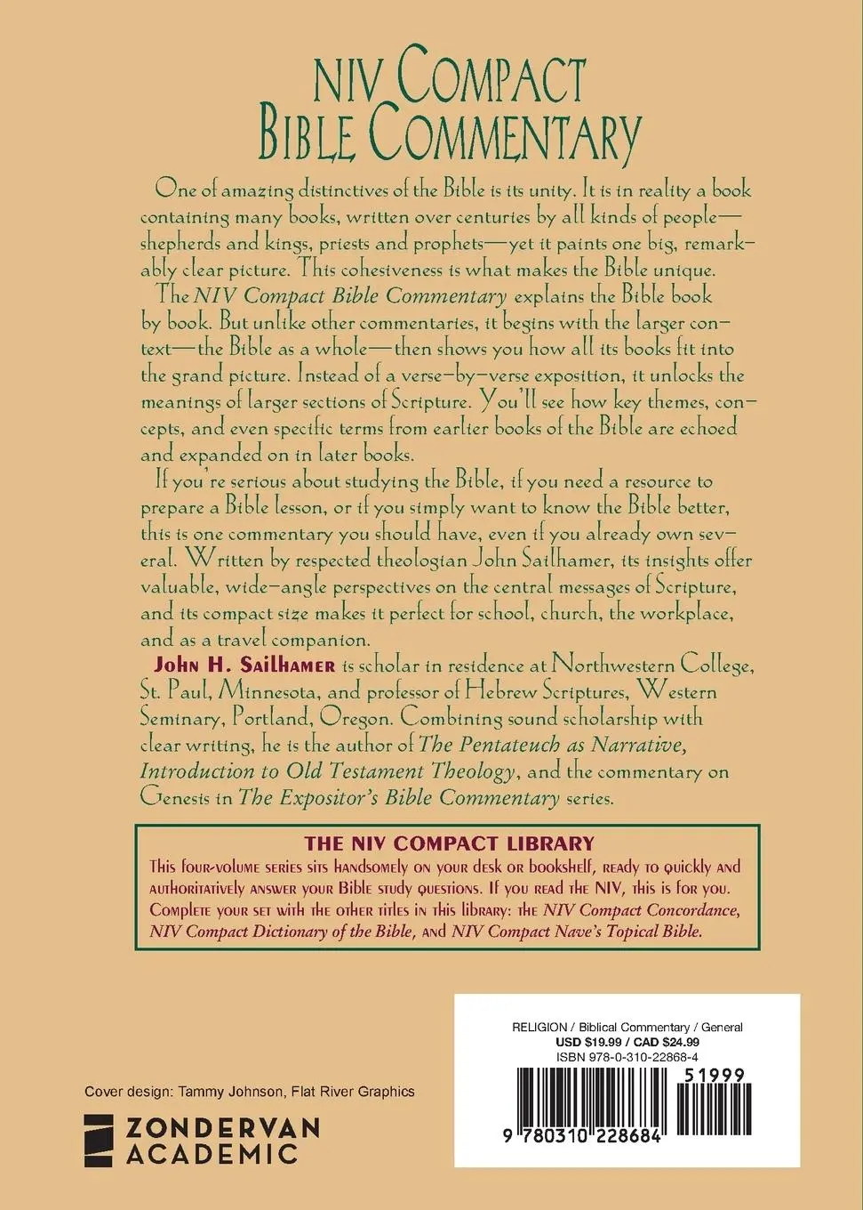 Rückseite: 9780310228684 | NIV Compact Bible Commentary | John H. Sailhamer | Taschenbuch | 1999
