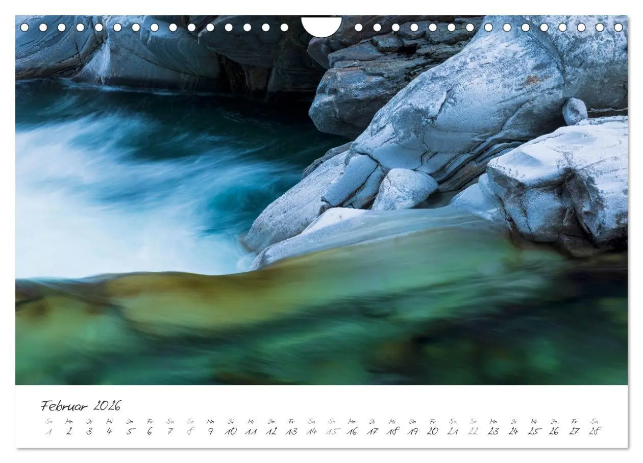 Bild: 9783457548684 | Wasserfälle klein und groß (Wandkalender 2026 DIN A4 quer),...
