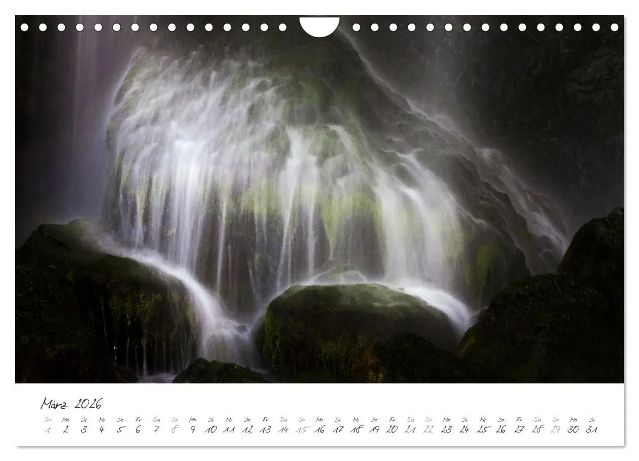 Bild: 9783457548684 | Wasserfälle klein und groß (Wandkalender 2026 DIN A4 quer),...