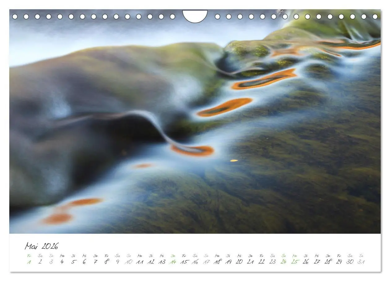 Bild: 9783457548684 | Wasserfälle klein und groß (Wandkalender 2026 DIN A4 quer),...