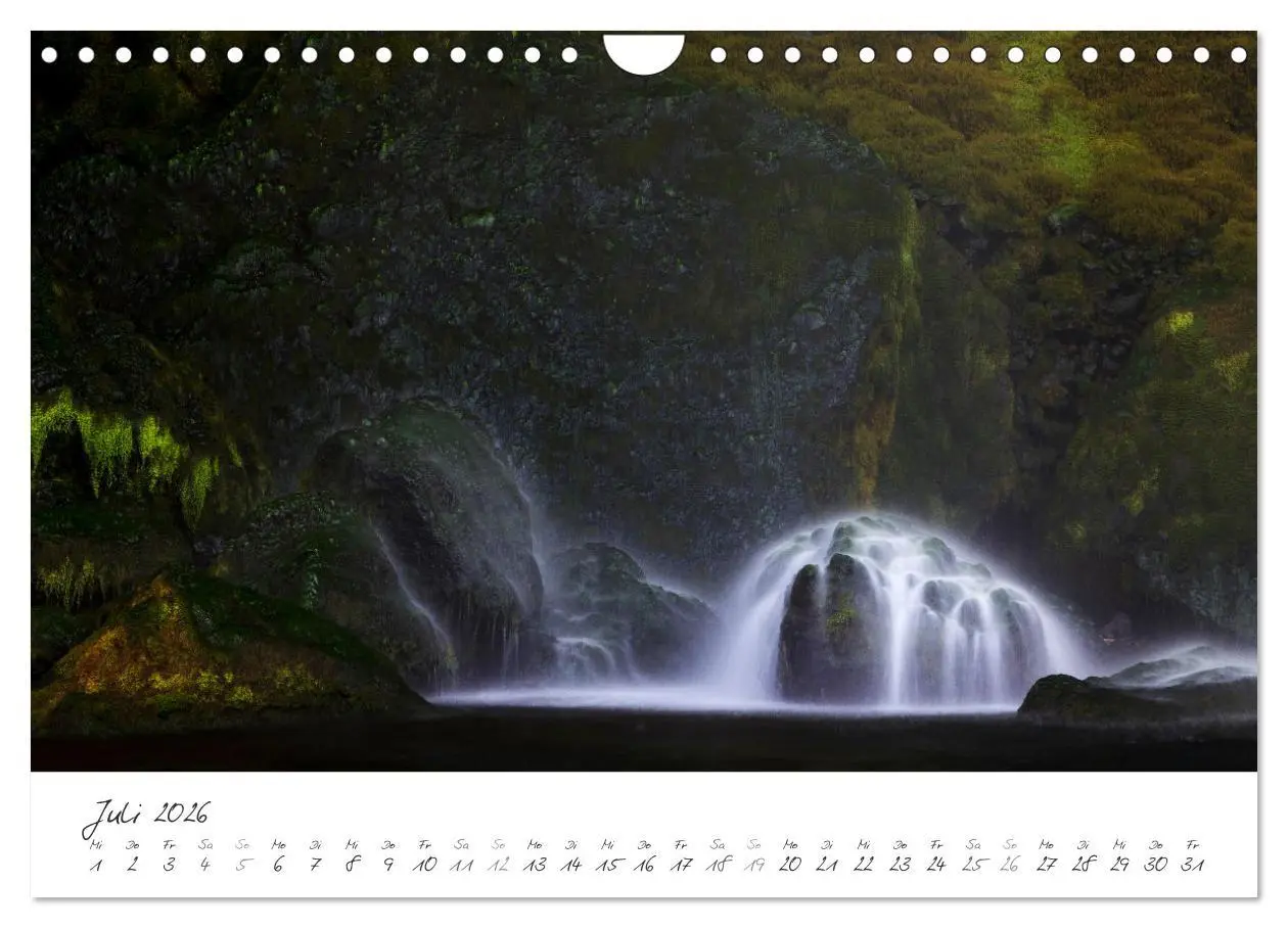 Bild: 9783457548684 | Wasserfälle klein und groß (Wandkalender 2026 DIN A4 quer),...