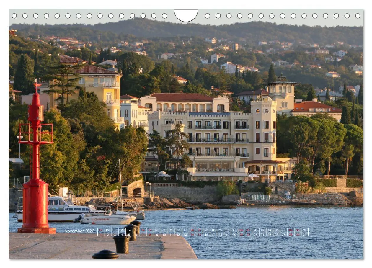 Bild: 9783457928684 | Zauberhaftes Opatija (Wandkalender 2026 DIN A4 quer), CALVENDO...
