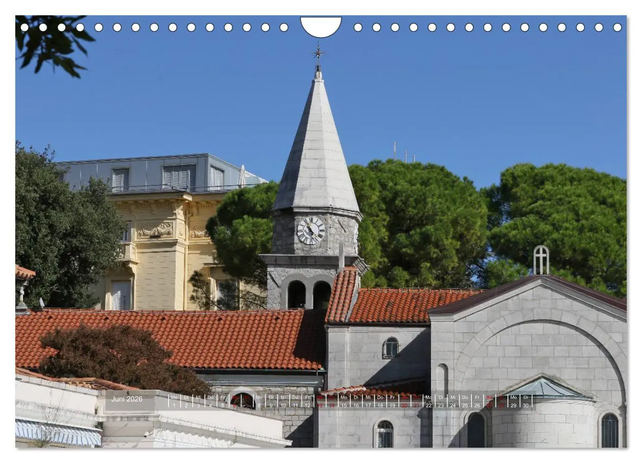 Bild: 9783457928684 | Zauberhaftes Opatija (Wandkalender 2026 DIN A4 quer), CALVENDO...