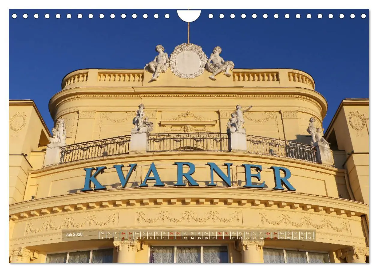 Bild: 9783457928684 | Zauberhaftes Opatija (Wandkalender 2026 DIN A4 quer), CALVENDO...