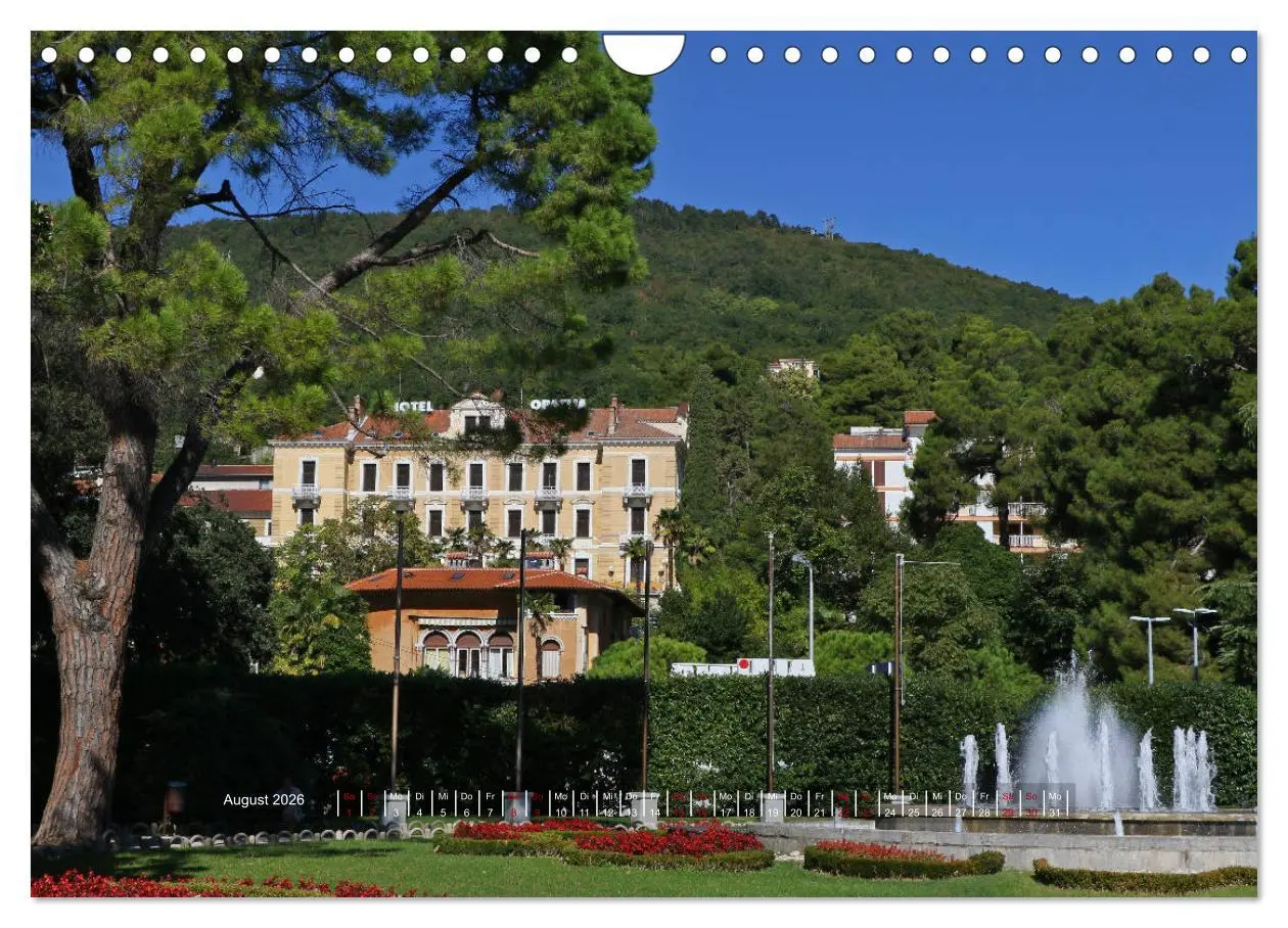 Bild: 9783457928684 | Zauberhaftes Opatija (Wandkalender 2026 DIN A4 quer), CALVENDO...