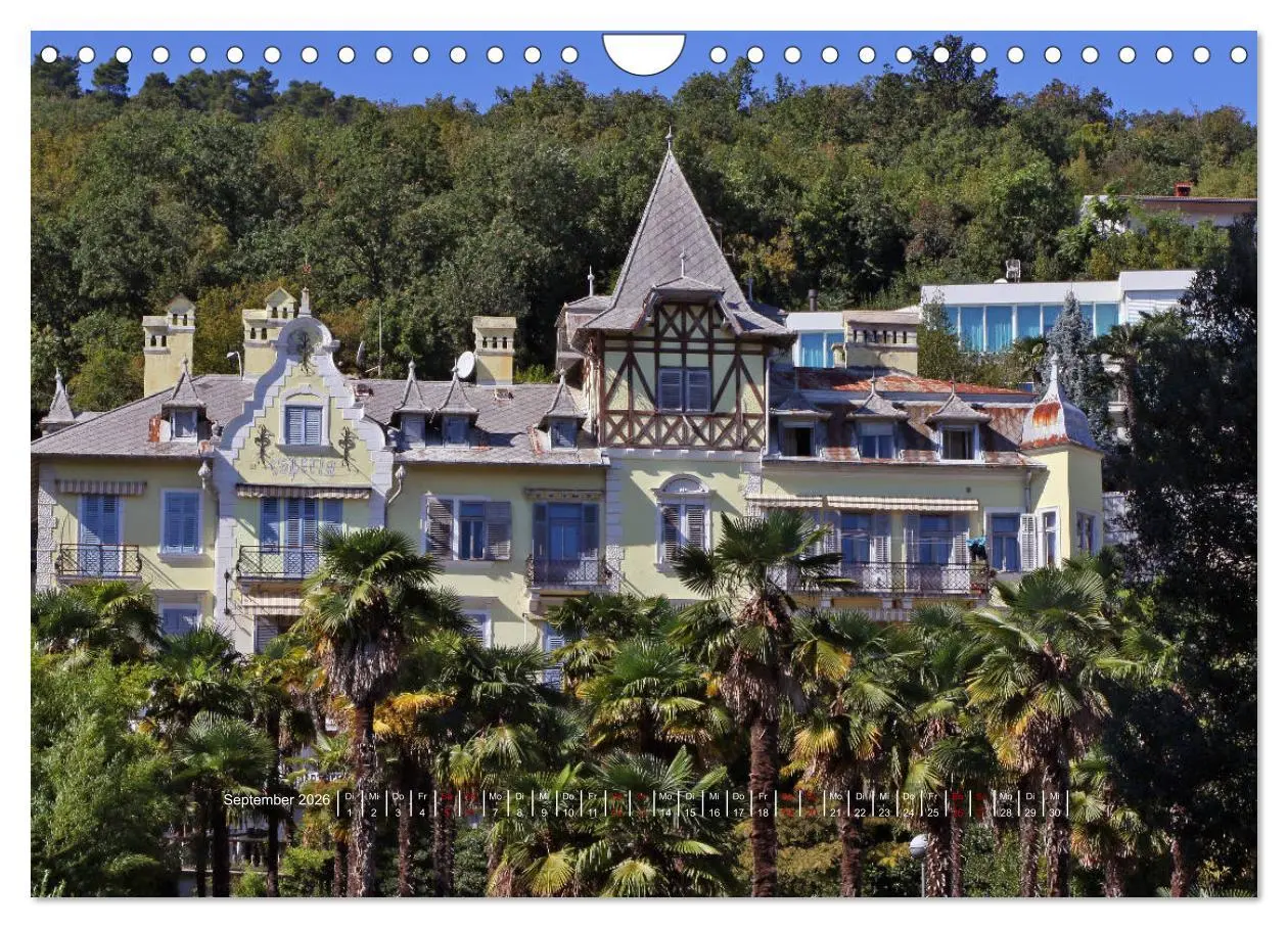 Bild: 9783457928684 | Zauberhaftes Opatija (Wandkalender 2026 DIN A4 quer), CALVENDO...