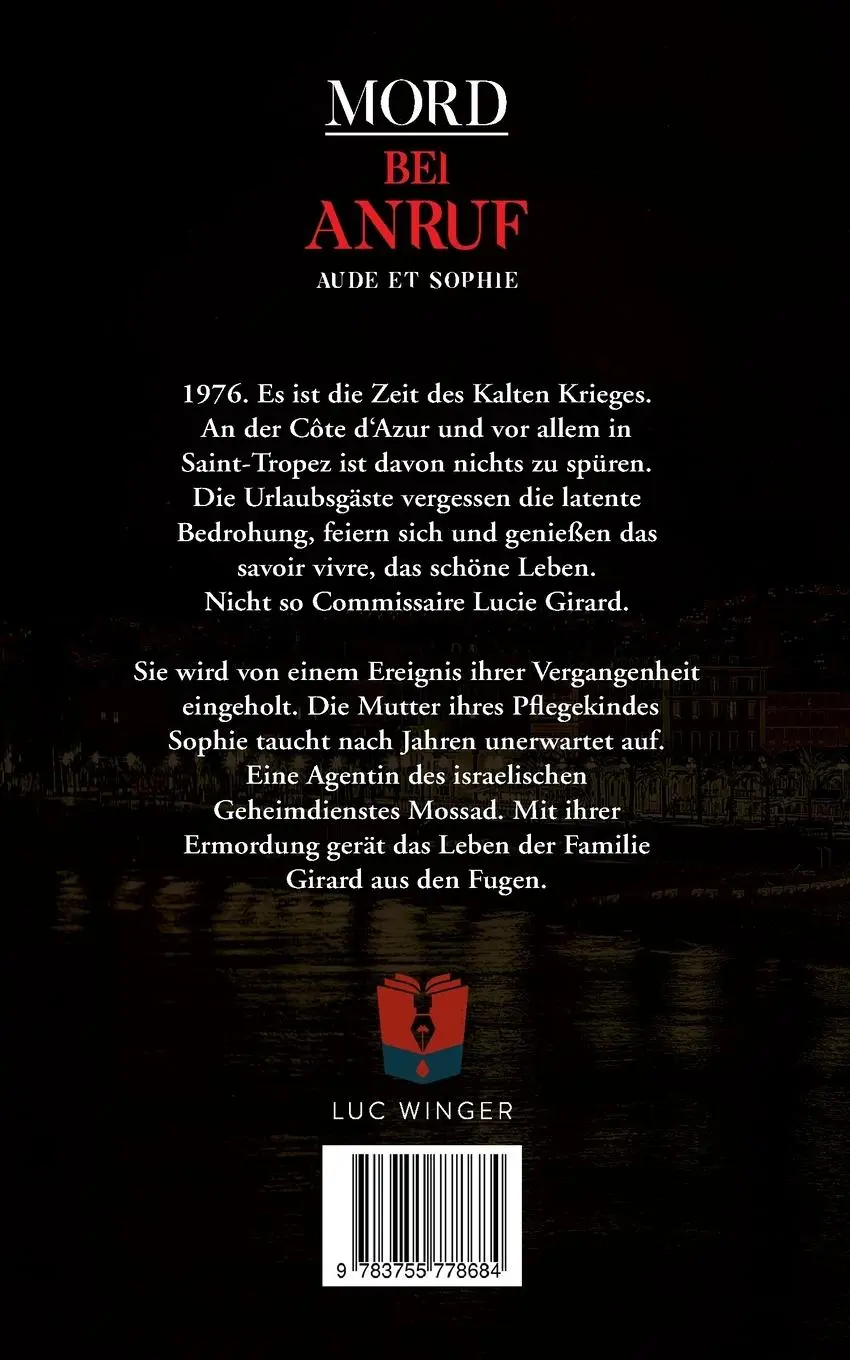 Rückseite: 9783755778684 | Mord bei Anruf | Aude et Sophie | Luc Winger | Taschenbuch | 252 S.