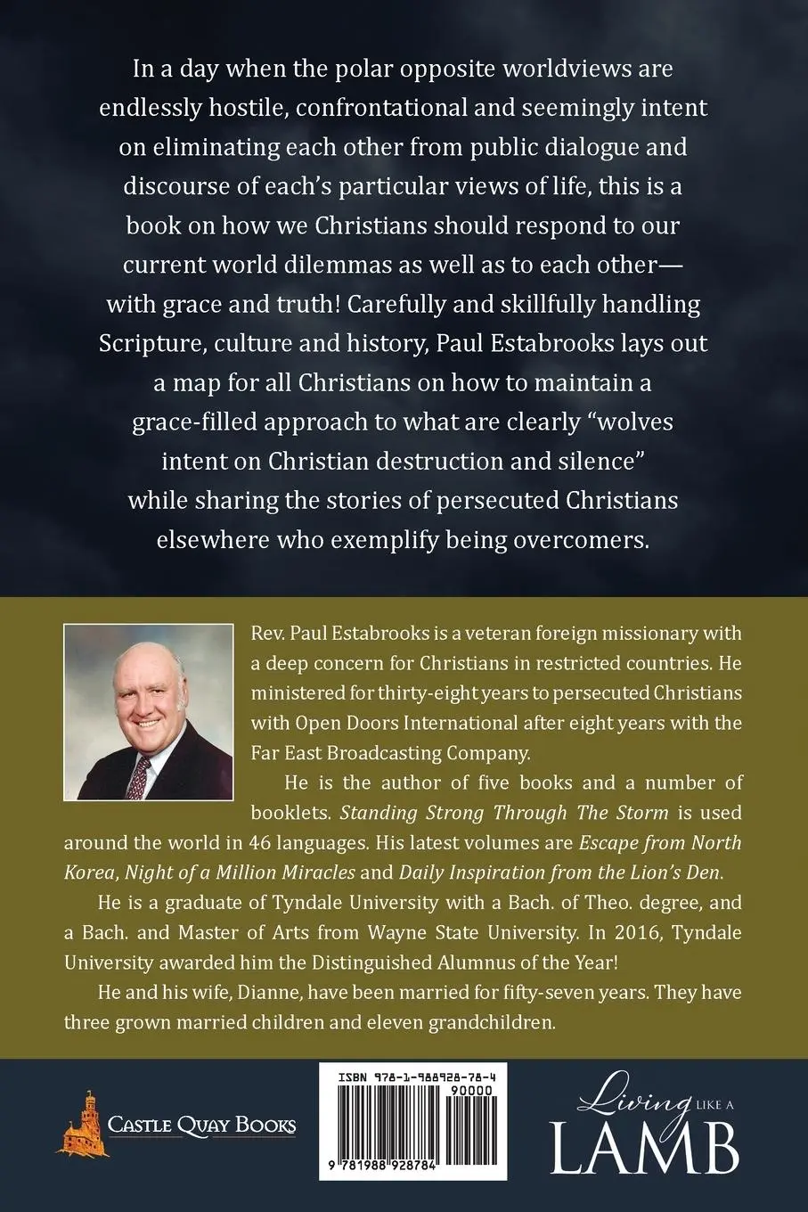 Rückseite: 9781988928784 | Living Like A Lamb Among 21st Century Wolves | Paul Estabrooks | Buch