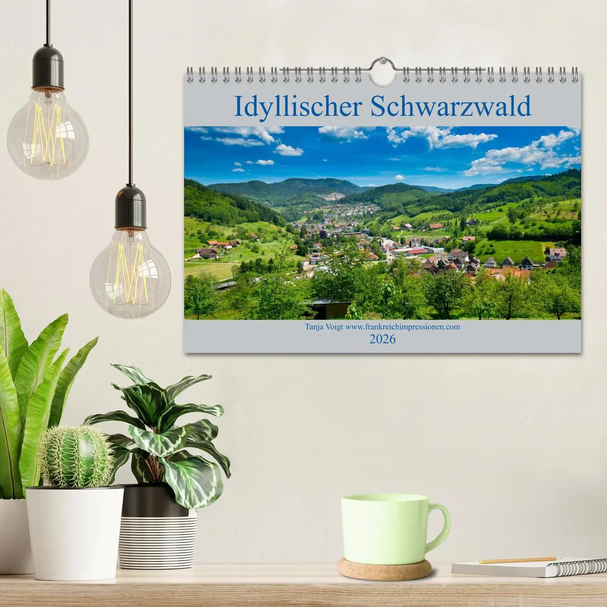 Bild: 9783457778784 | Idyllischer Schwarzwald (Wandkalender 2026 DIN A4 quer), CALVENDO...