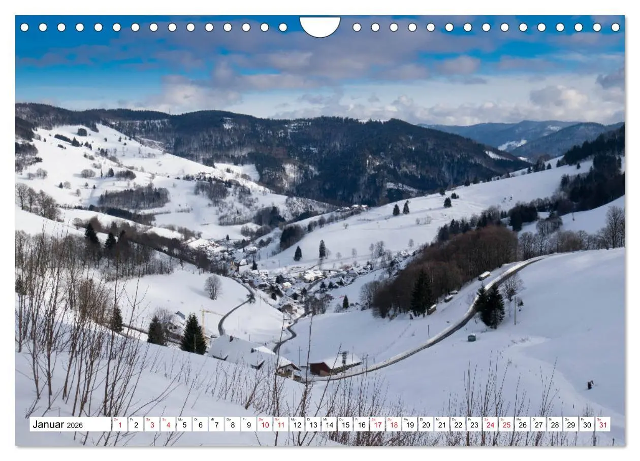 Bild: 9783457778784 | Idyllischer Schwarzwald (Wandkalender 2026 DIN A4 quer), CALVENDO...