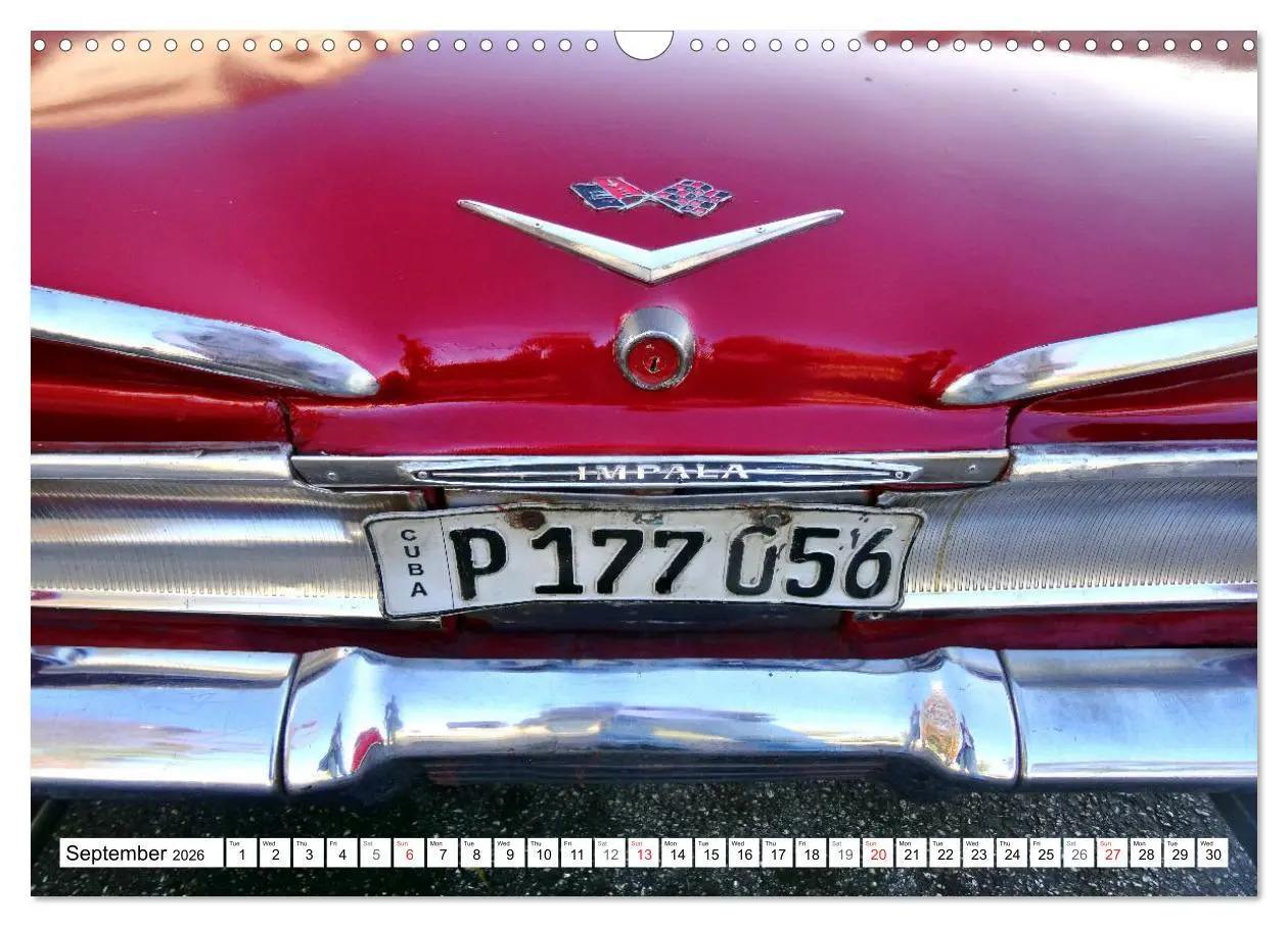 Bild: 9783516558784 | 1960 Impala - The most spectacular Chevy (Wall Calendar 2026 DIN A3...