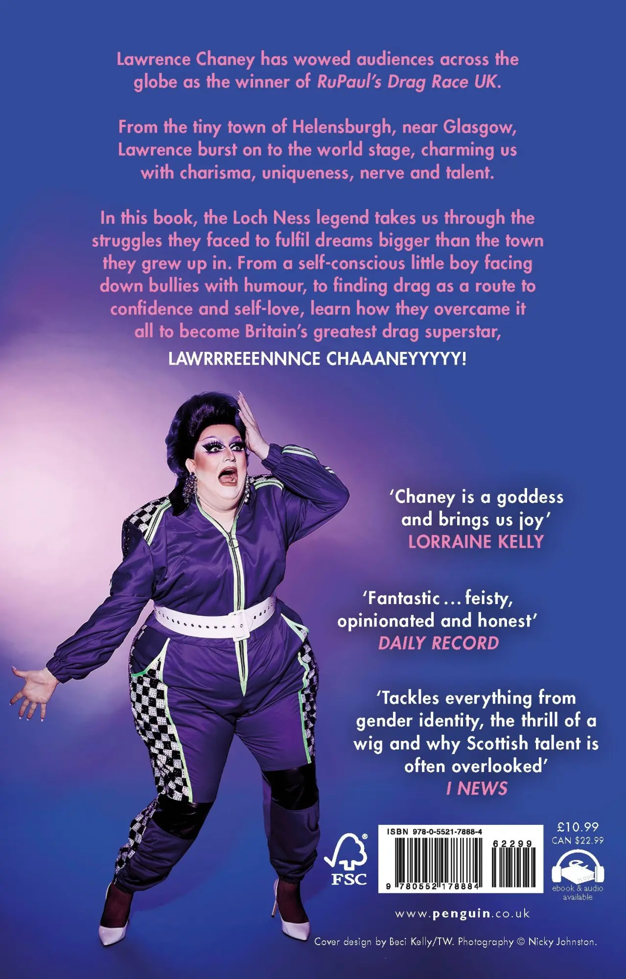 Rückseite: 9780552178884 | (Drag) Queen of Scots | The DOS &amp; Don'ts of a Drag Superstar | Chaney