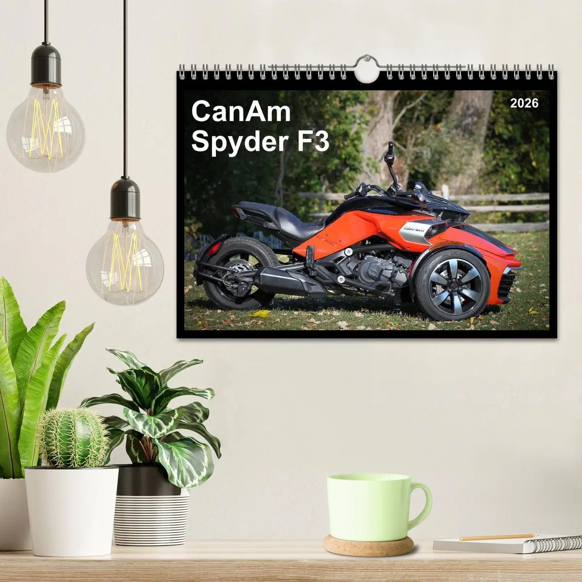 Bild: 9783516098884 | CanAm Spyder F3 (Wandkalender 2026 DIN A4 quer), CALVENDO...