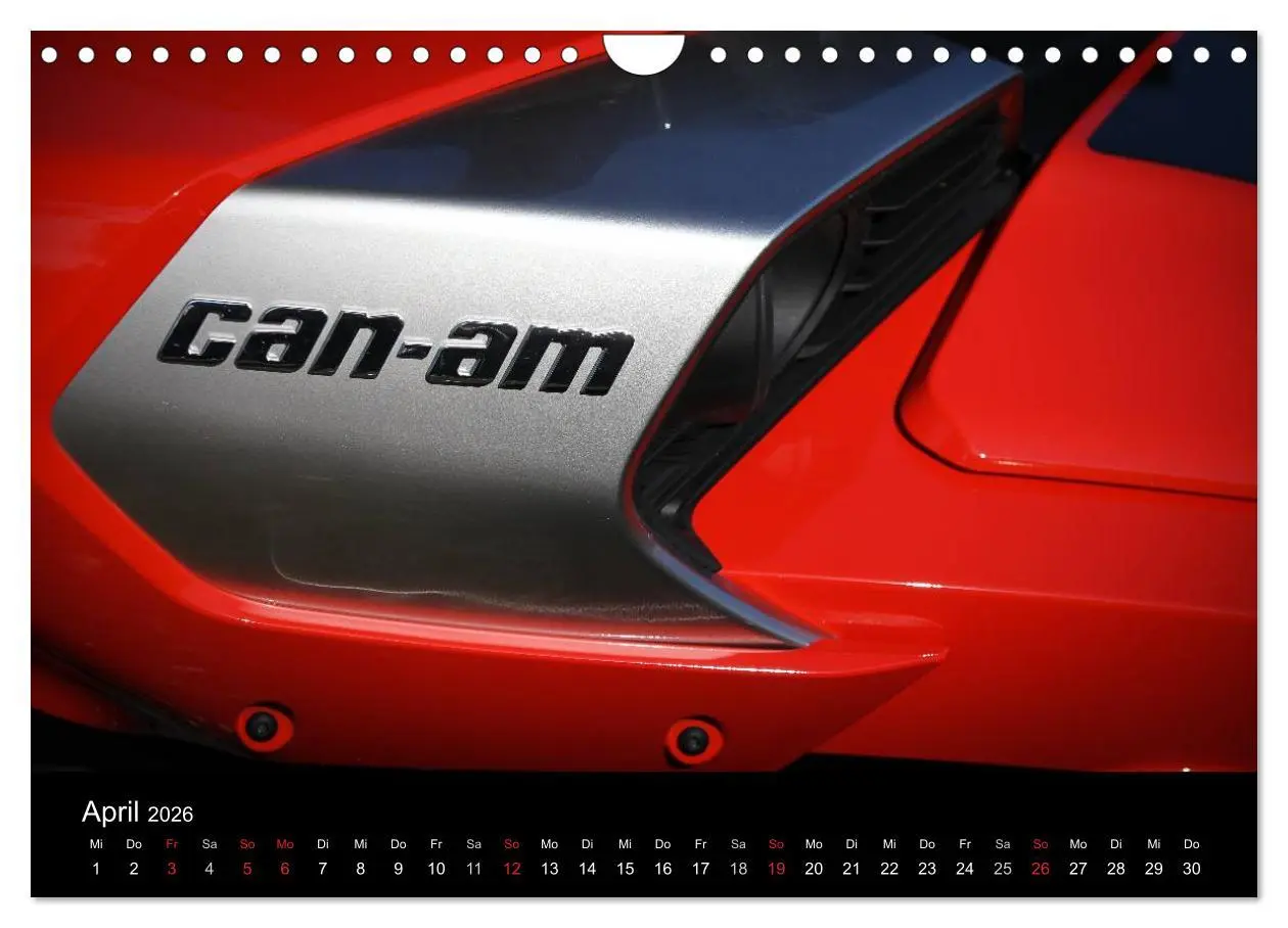 Bild: 9783516098884 | CanAm Spyder F3 (Wandkalender 2026 DIN A4 quer), CALVENDO...