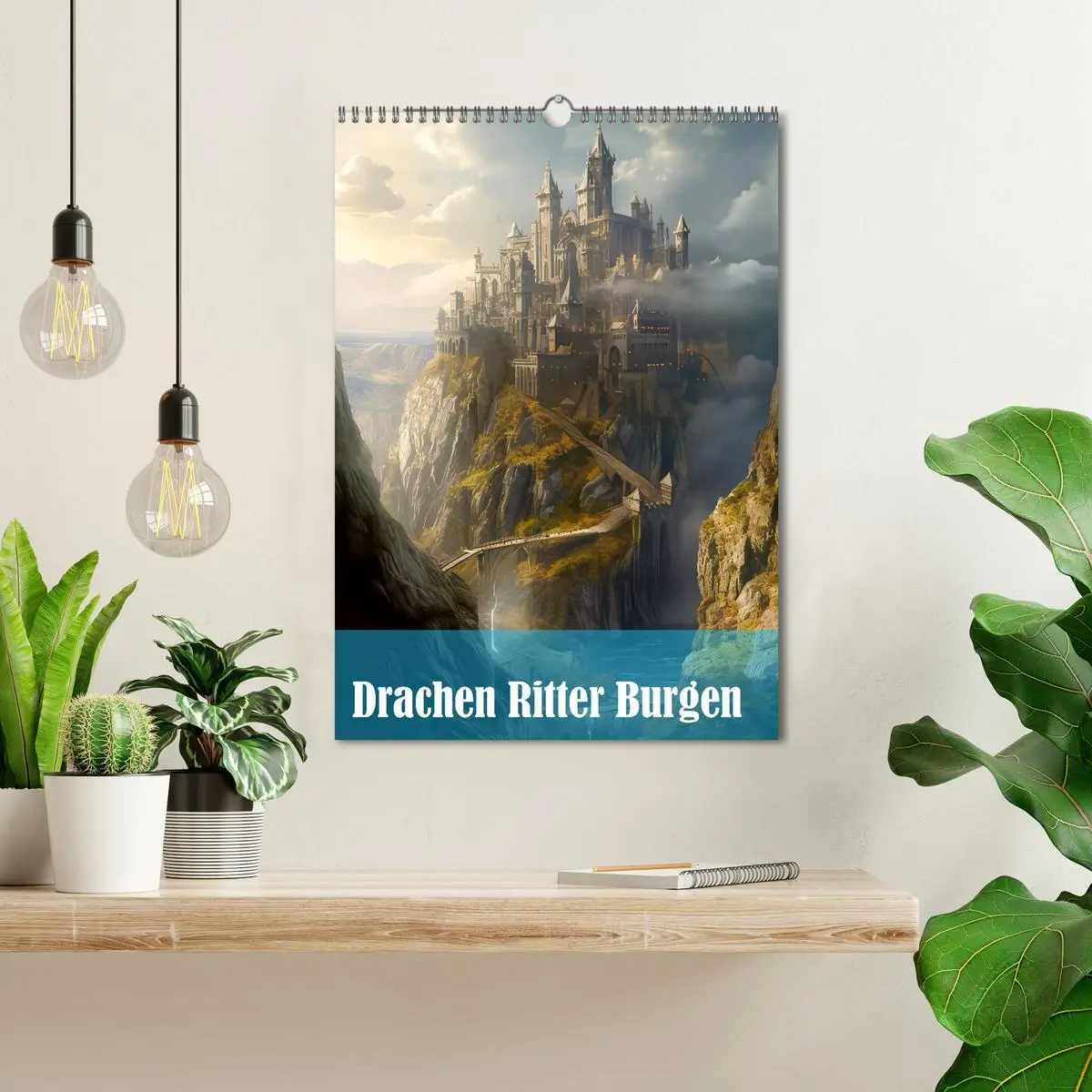 Bild: 9783516308884 | Drachen Ritter Burgen (Wandkalender 2026 DIN A3 hoch), CALVENDO...