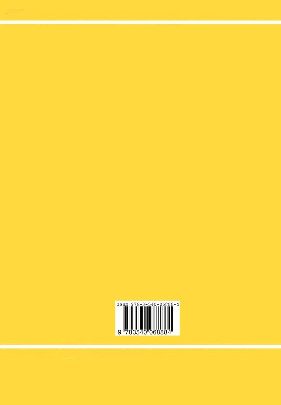 Rückseite: 9783540068884 | Nichtlineare Gleichungen und Abbildungsgrade | K. Deimling | Buch