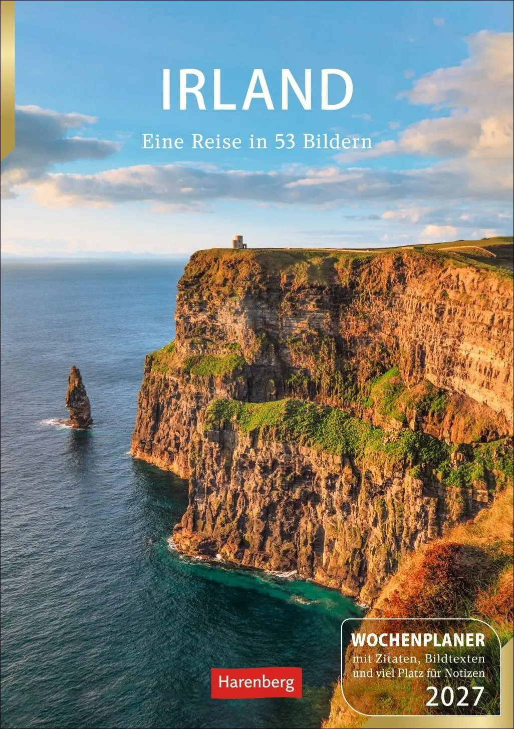 Cover: 9783840038884 | Irland Wochenplaner 2027 - Eine Reise in 53 Bildern | Ulrike Issel