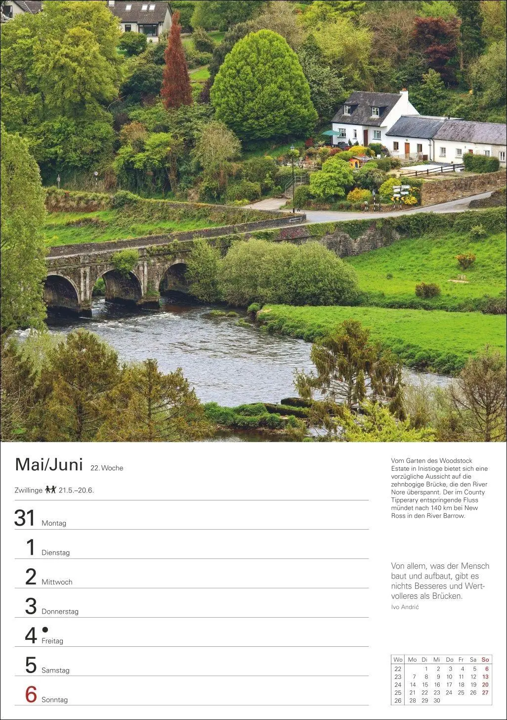 Bild: 9783840038884 | Irland Wochenplaner 2027 - Eine Reise in 53 Bildern | Ulrike Issel