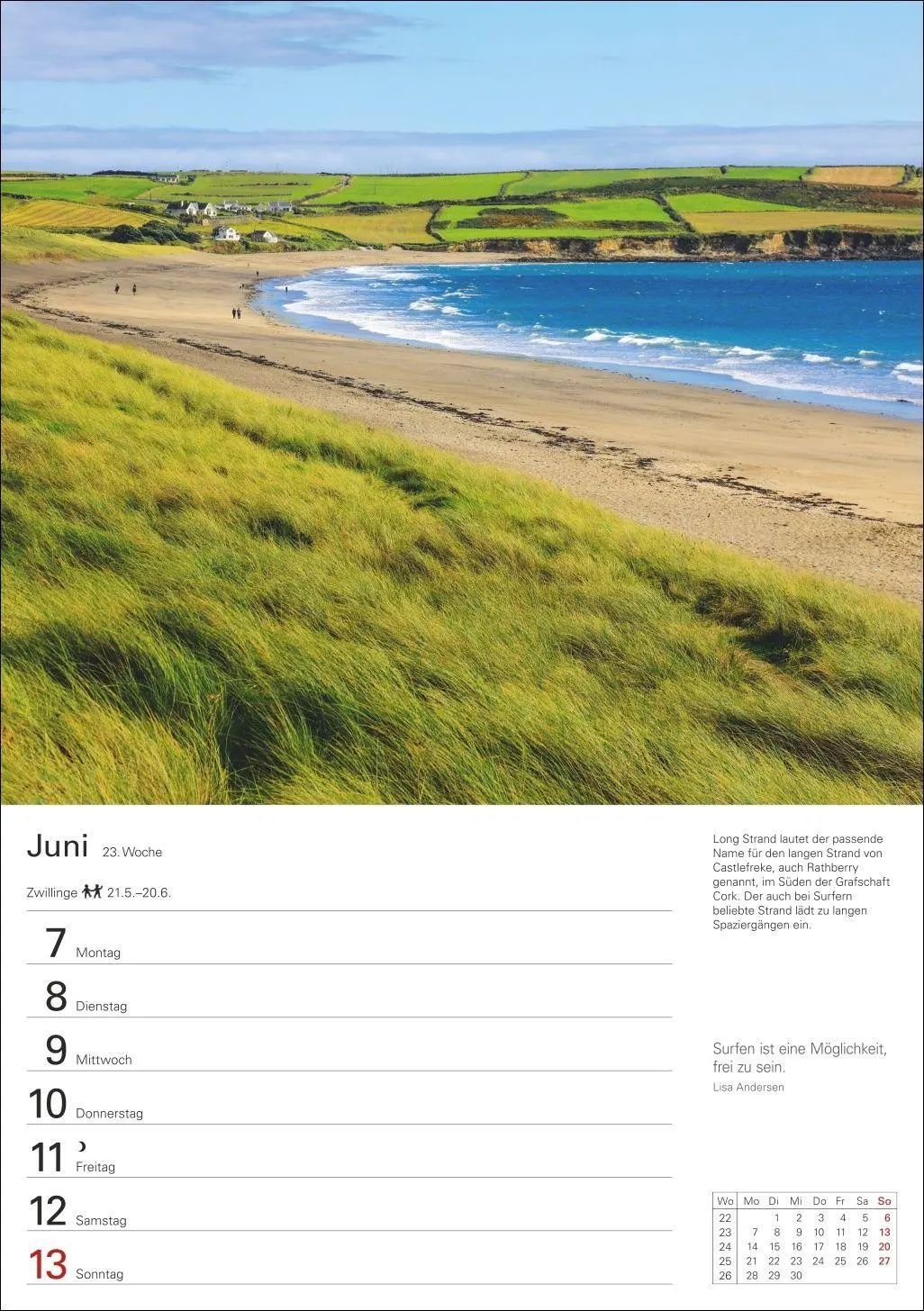 Bild: 9783840038884 | Irland Wochenplaner 2027 - Eine Reise in 53 Bildern | Ulrike Issel