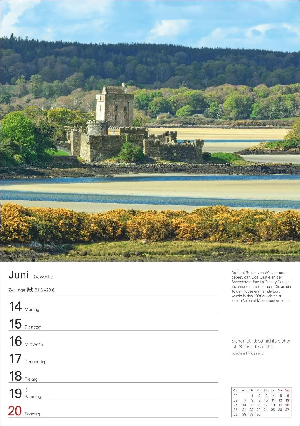 Bild: 9783840038884 | Irland Wochenplaner 2027 - Eine Reise in 53 Bildern | Ulrike Issel