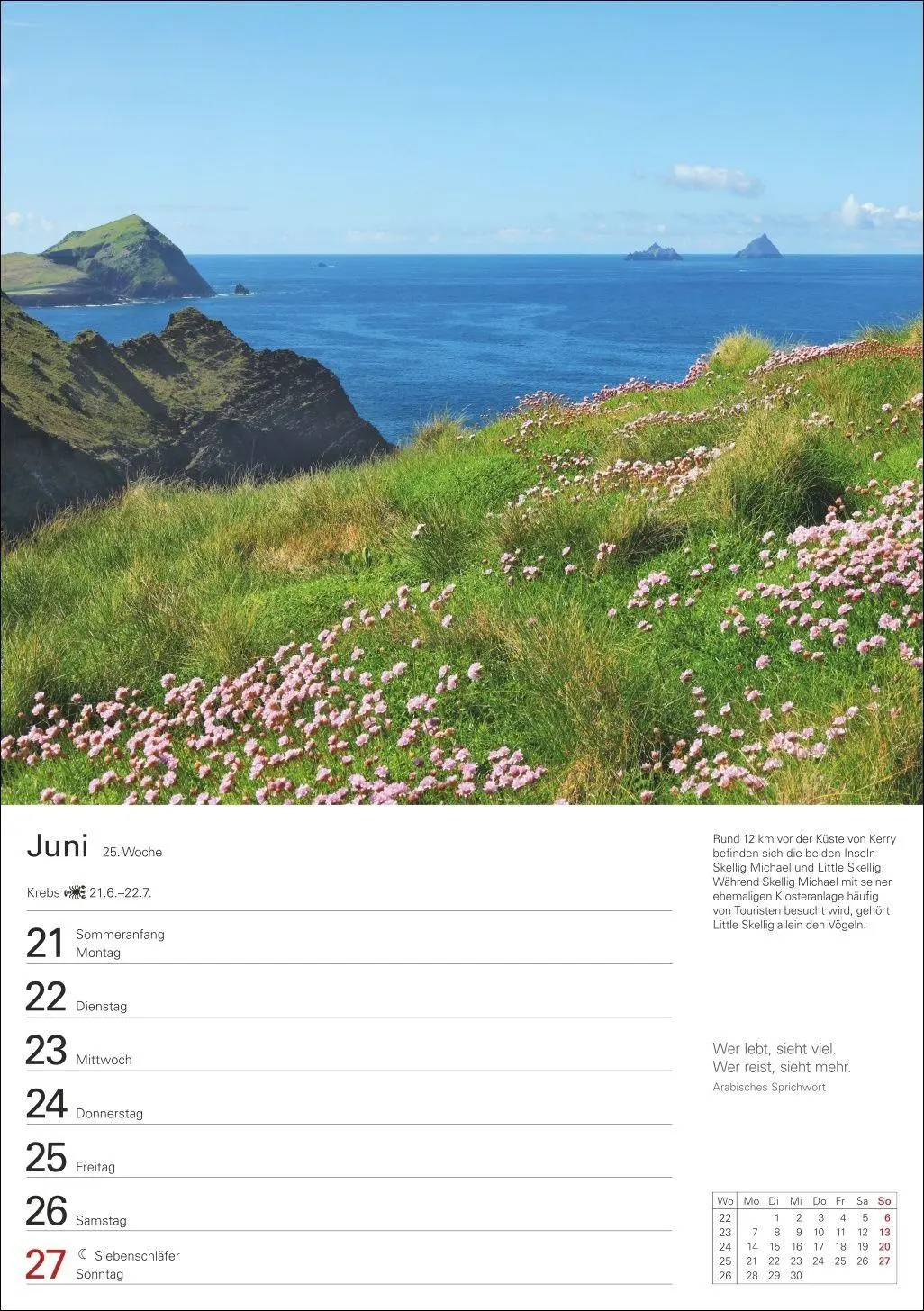 Bild: 9783840038884 | Irland Wochenplaner 2027 - Eine Reise in 53 Bildern | Ulrike Issel